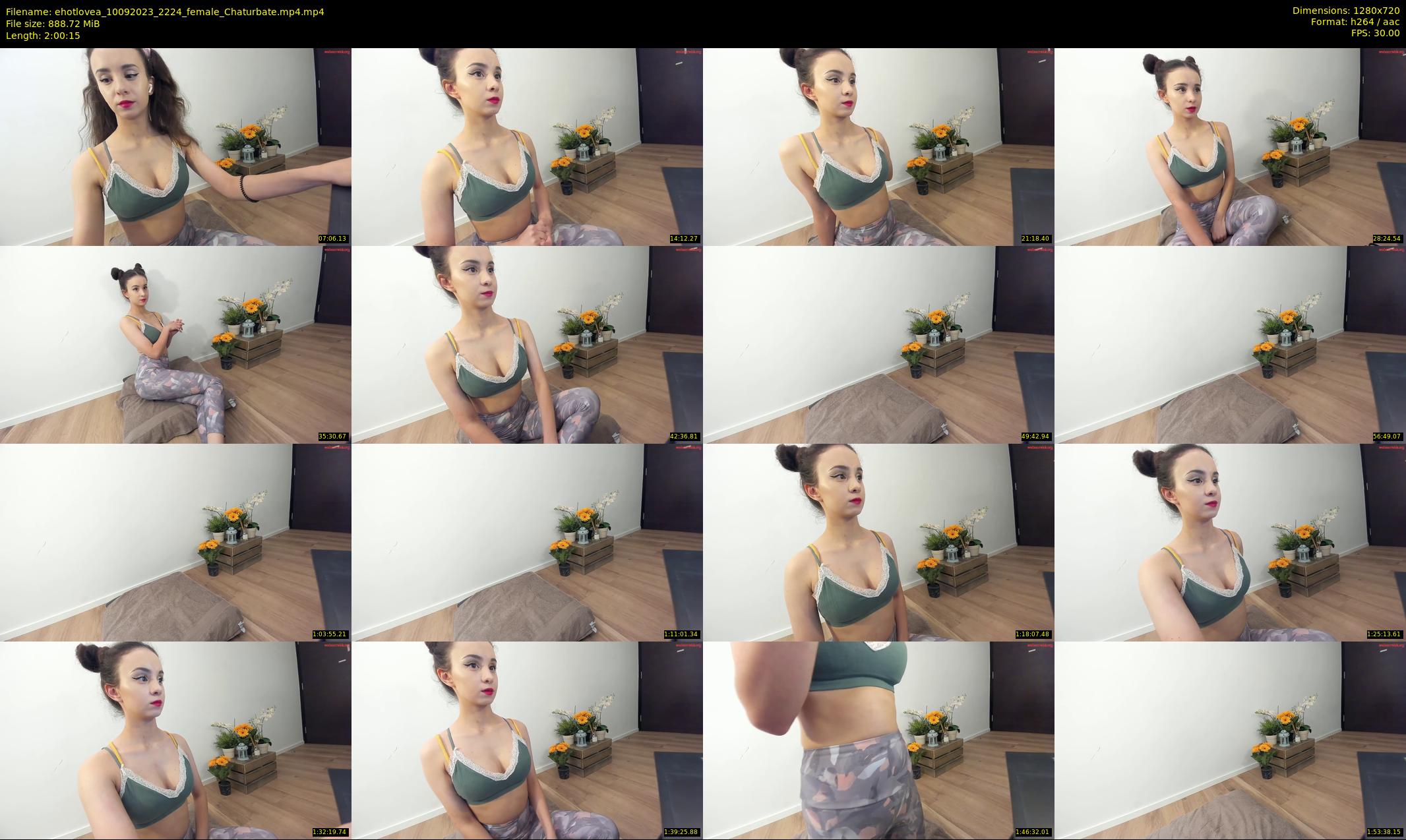 ehotlovea — 121 minute Chaturbate female cam show recording, 720p, Sep 10, 2023