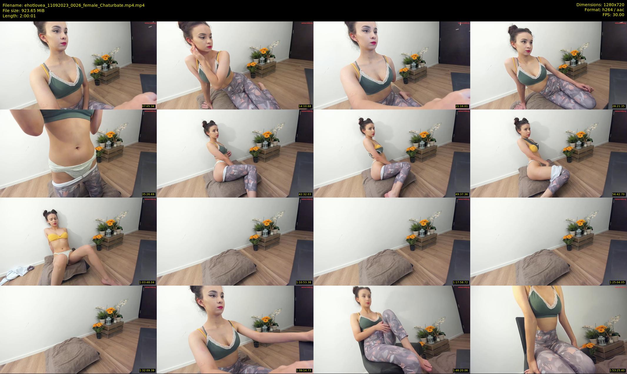 ehotlovea — 121 minute Chaturbate female cam show recording, 720p, Sep 11, 2023