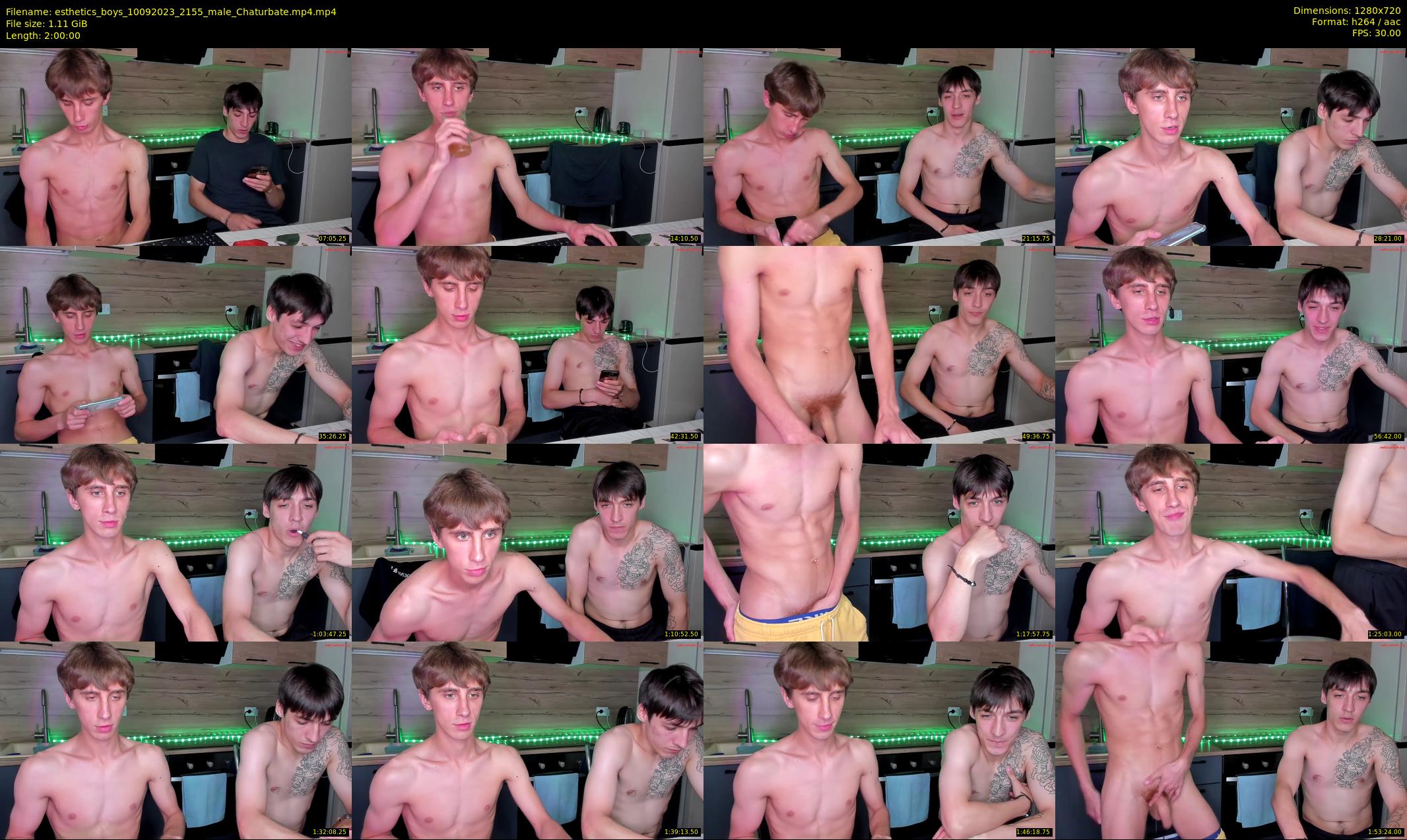 esthetics_boys — 120 minute Chaturbate male cam show recording, 720p, Sep 10, 2023
