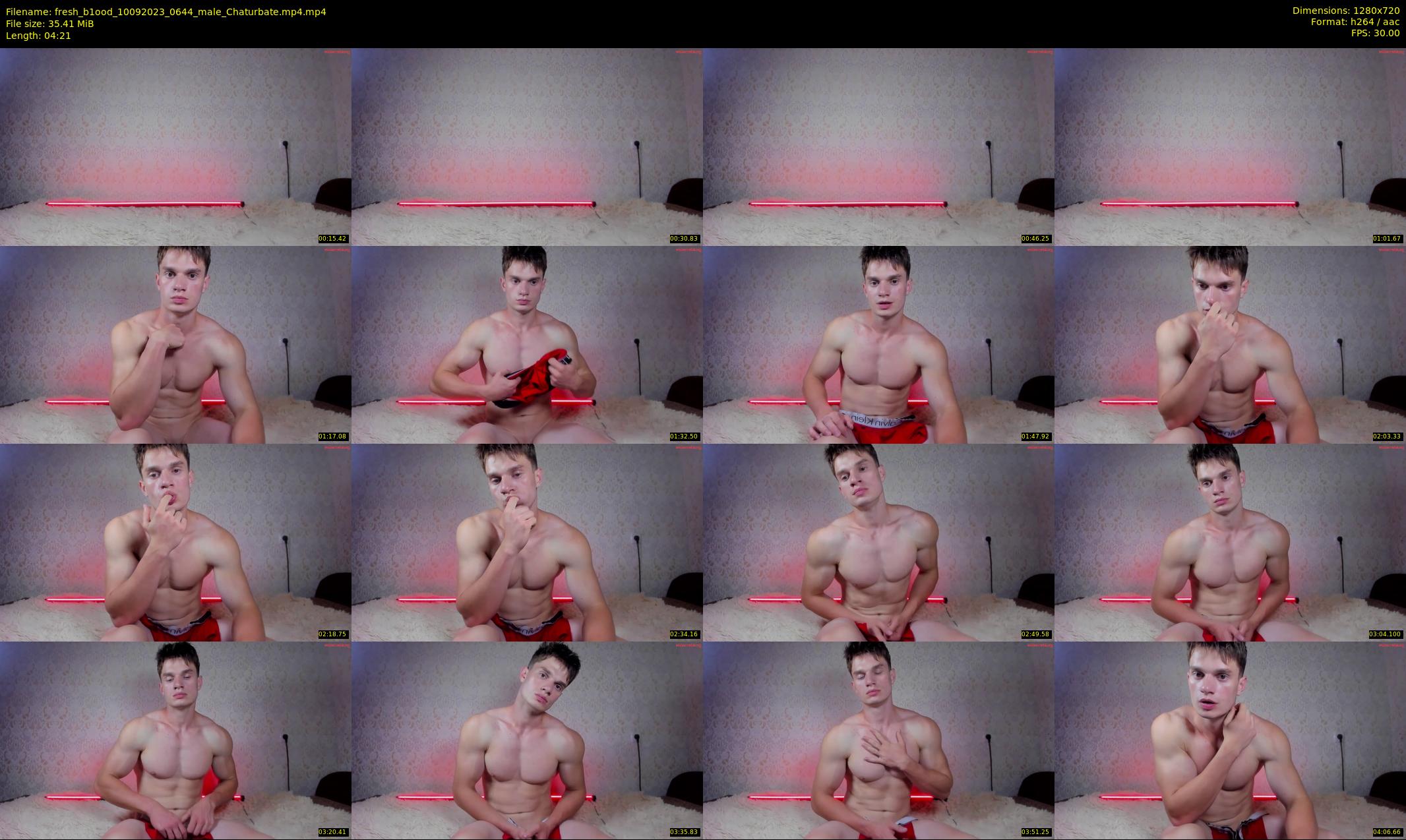 fresh_b1ood — 5 minute Chaturbate male cam show recording, 720p, Sep 10, 2023
