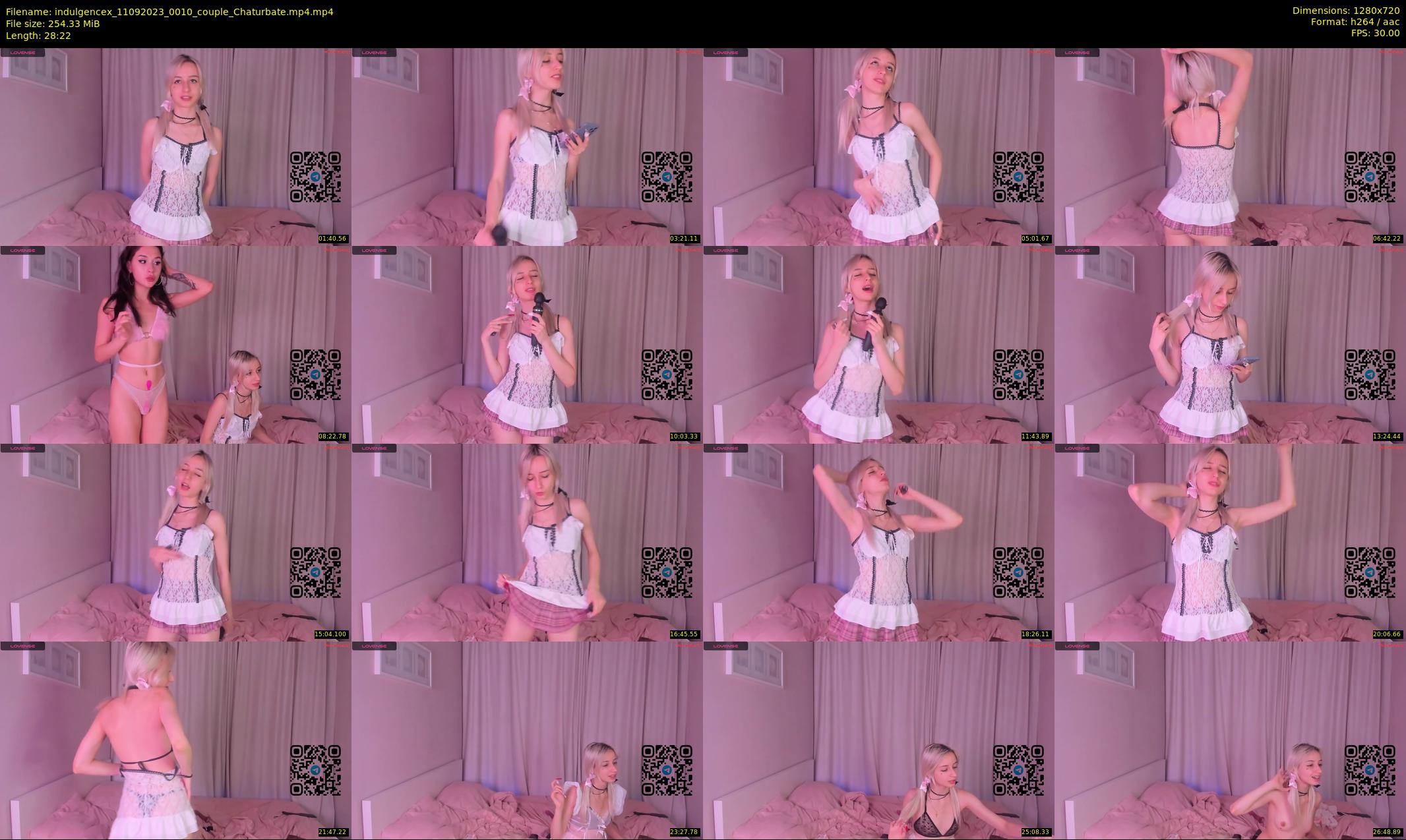 indulgencex — 29 minute Chaturbate couple cam show recording, 720p, Sep 11, 2023