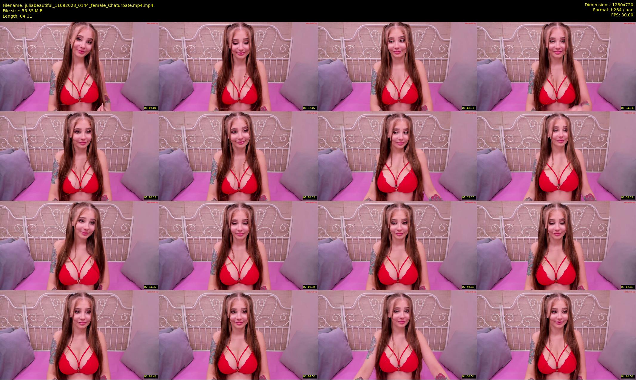juliabeautiful — 5 minute Chaturbate female cam show recording, 720p, Sep 11, 2023