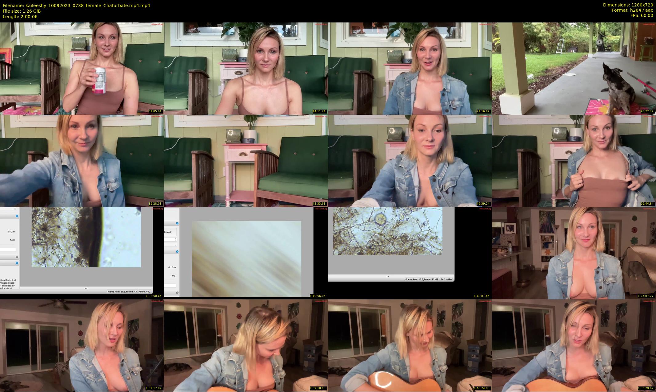 kaileeshy — 121 minute Chaturbate female cam show recording, 720p, Sep 10, 2023