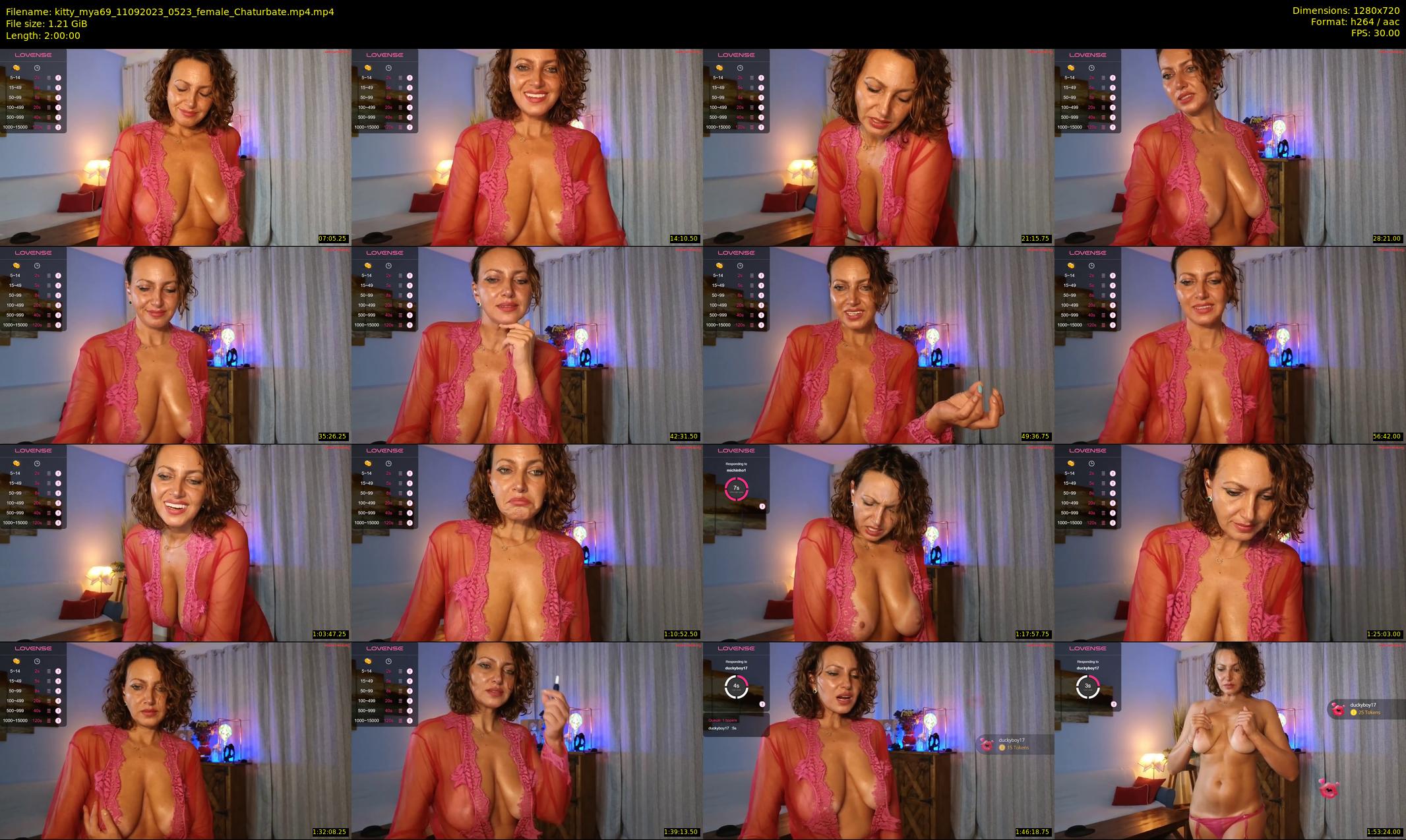 kitty_mya69 — 120 minute Chaturbate female cam show recording, 720p, Sep 11, 2023