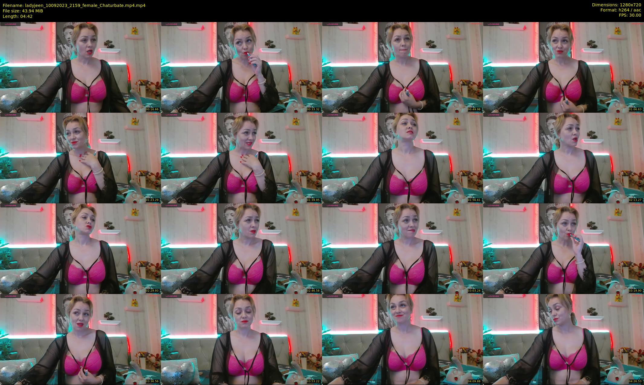 ladyjeen — 5 minute Chaturbate female cam show recording, 720p, Sep 10, 2023