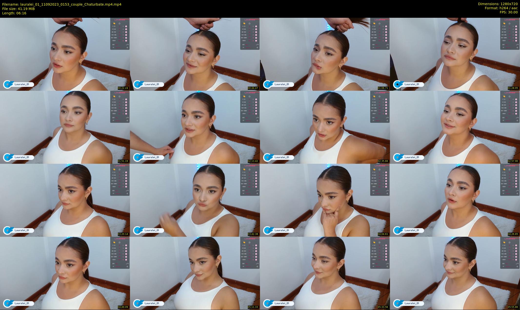 lauralei_01 — 7 minute Chaturbate couple cam show recording, 720p, Sep 11, 2023