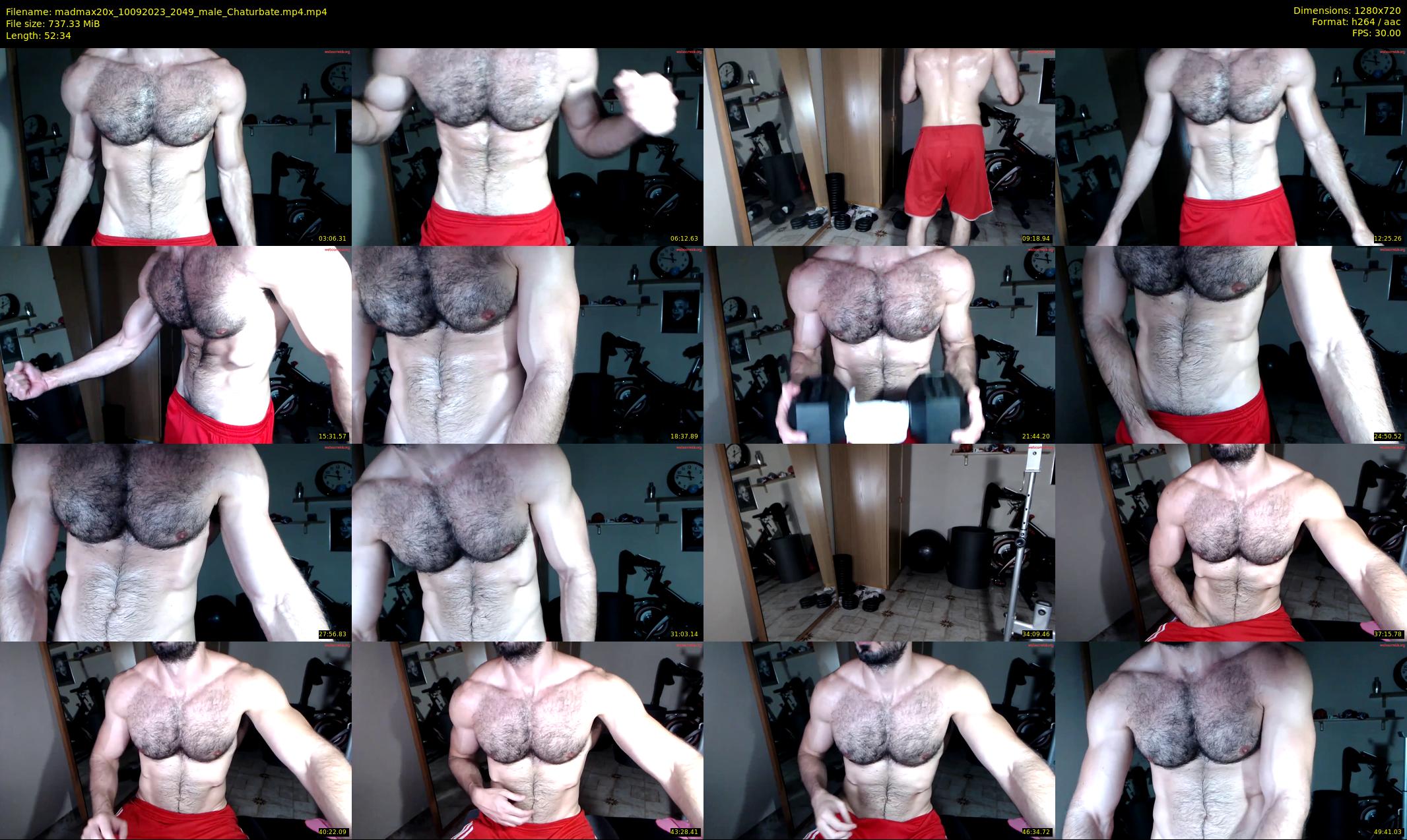 madmax20x — 53 minute Chaturbate male cam show recording, 720p, Sep 10, 2023