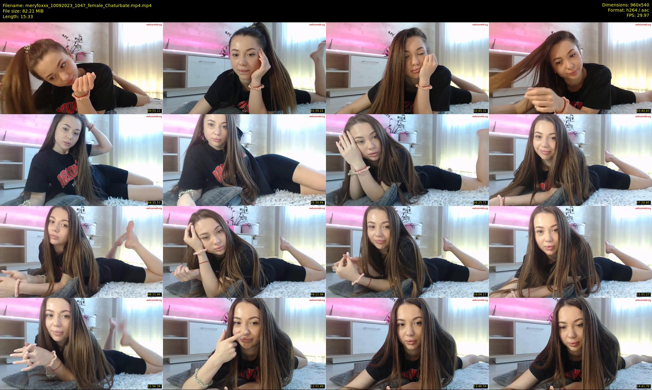 meryfoxxx — 16 minute Chaturbate female cam show recording, 480p, Sep 10, 2023