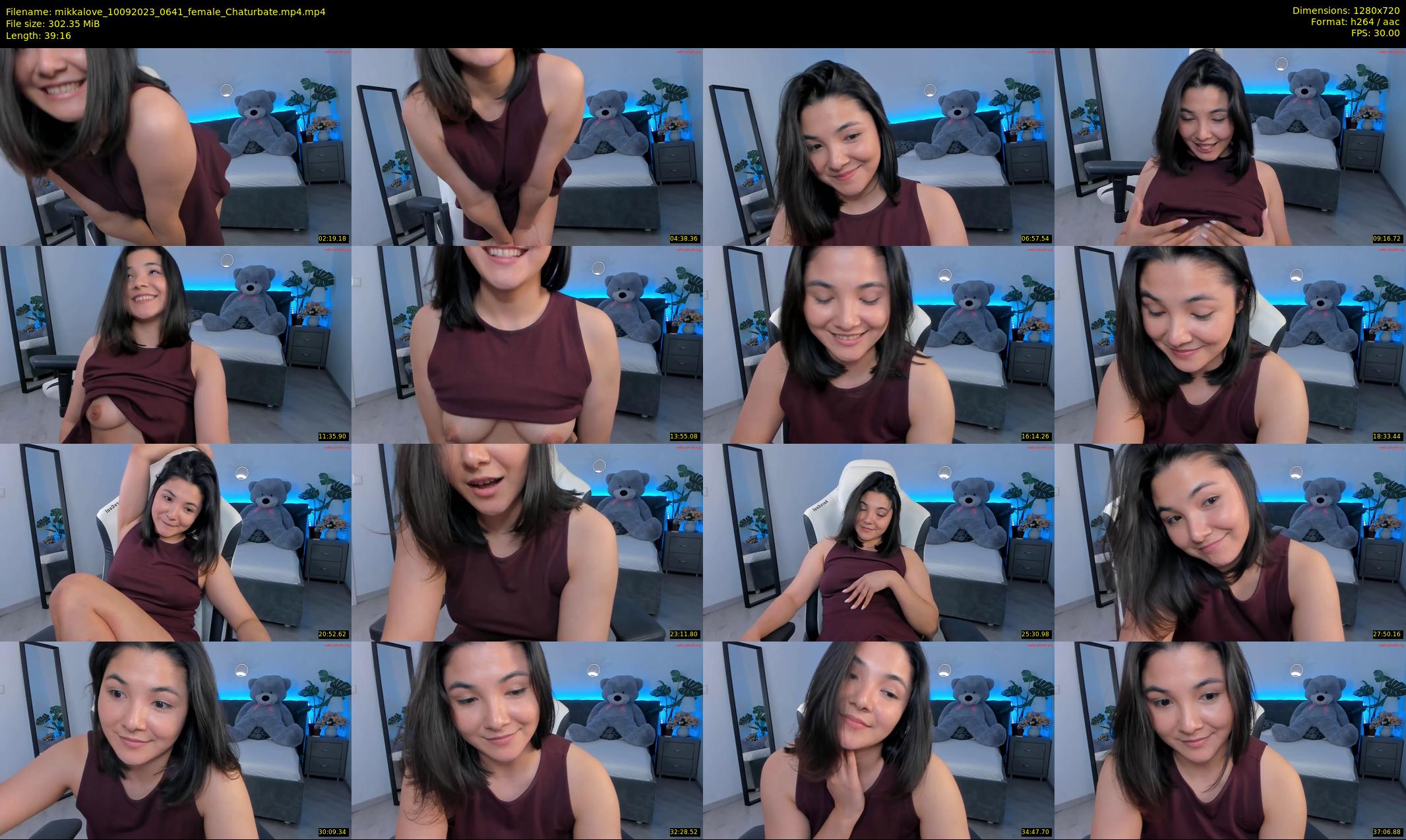 mikkalove — 40 minute Chaturbate female cam show recording, 720p, Sep 10, 2023