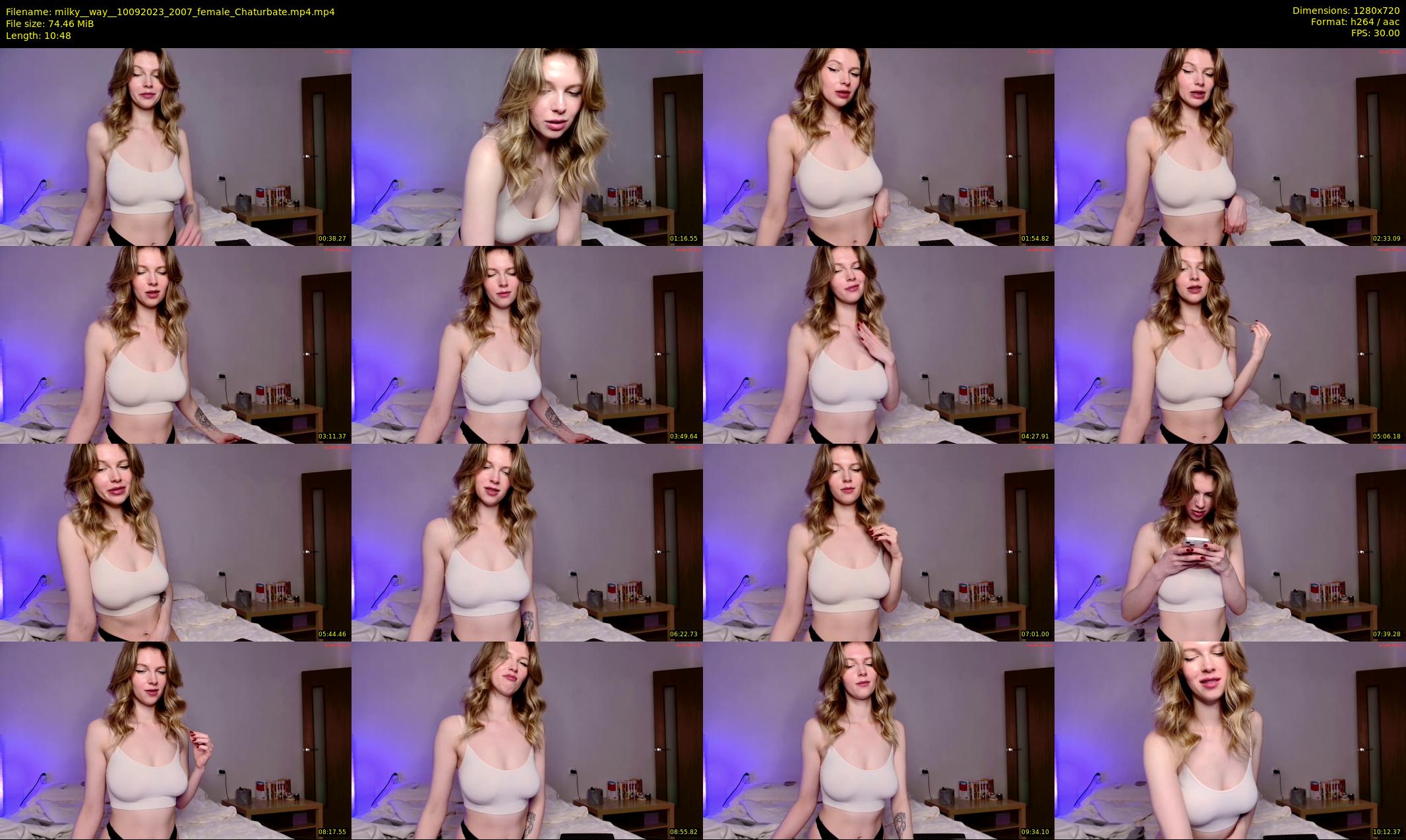milky__way_ — 11 minute Chaturbate female cam show recording, 720p, Sep 10, 2023