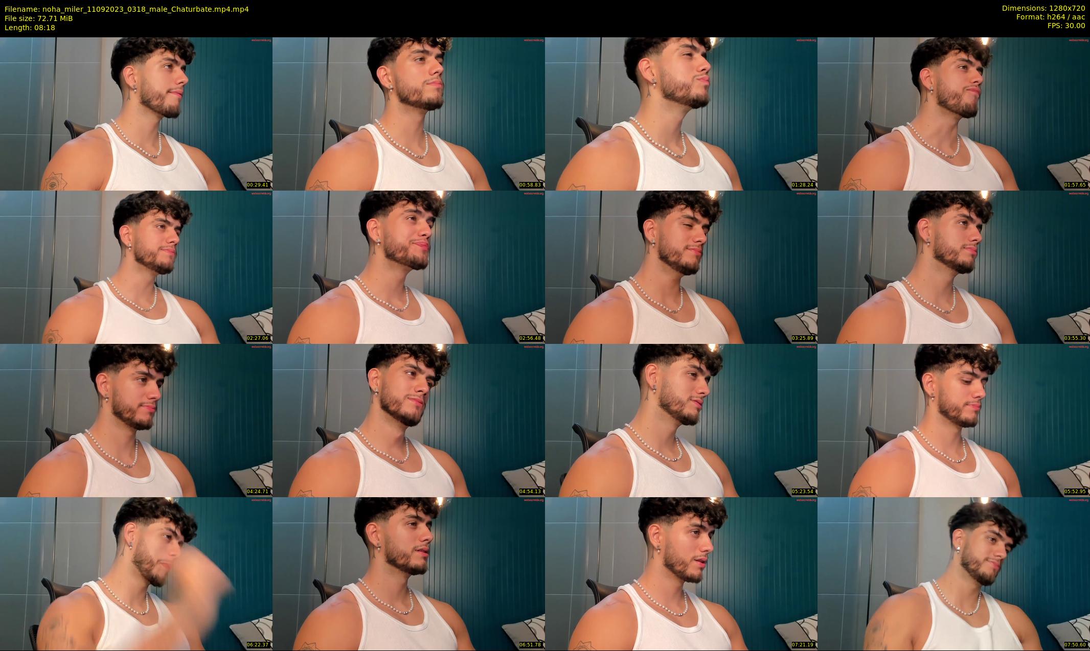 noha_miler — 9 minute Chaturbate male cam show recording, 720p, Sep 11, 2023