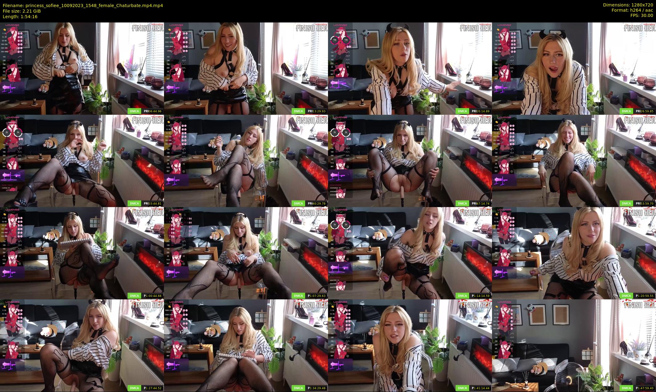 princess_sofiee — 115 minute Chaturbate female cam show recording, 720p, Sep 10, 2023