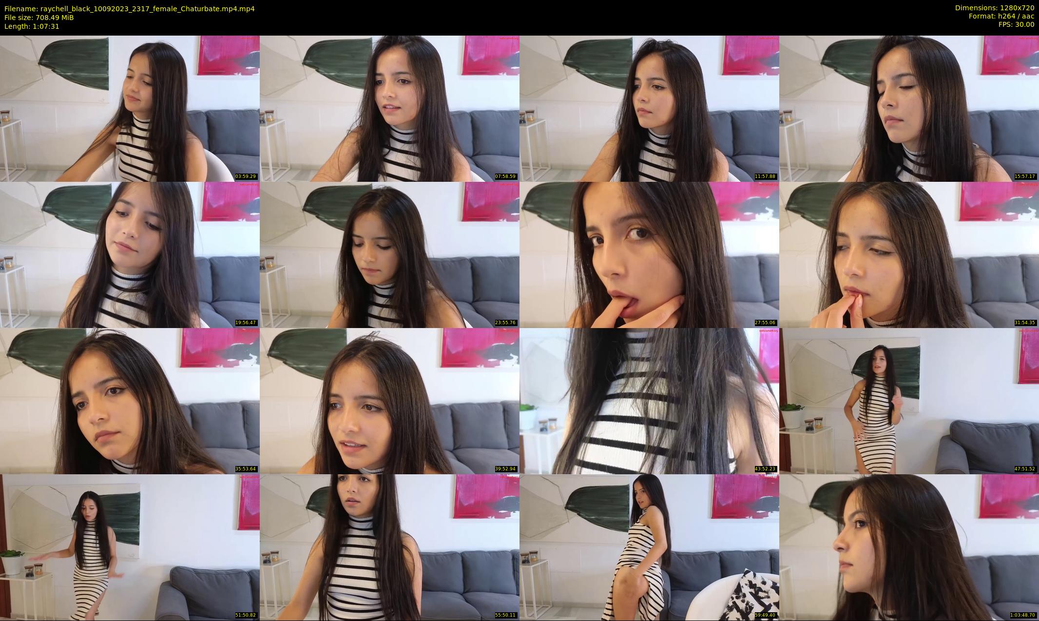raychell_black — 68 minute Chaturbate female cam show recording, 720p, Sep 10, 2023