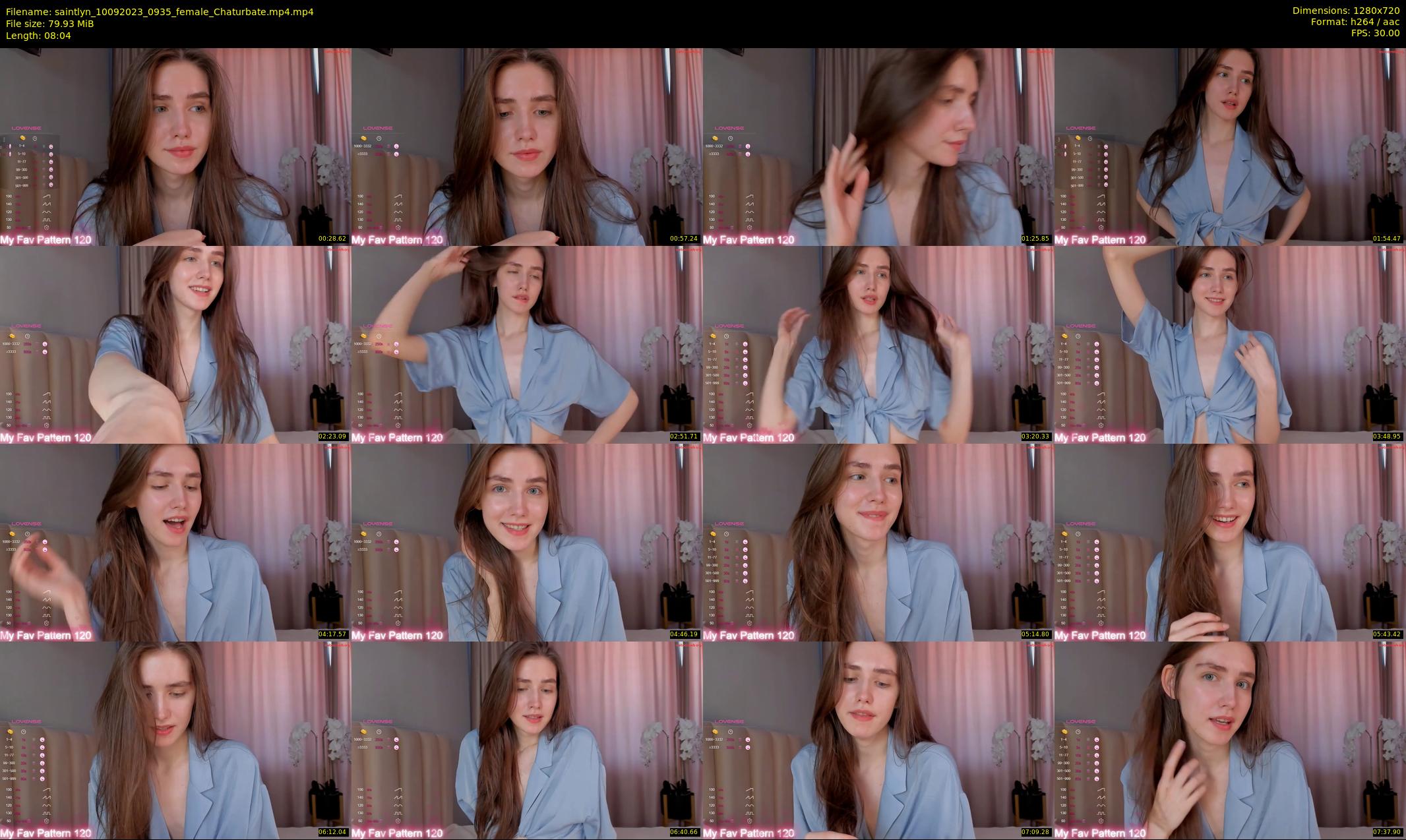 saintlyn — 9 minute Chaturbate female cam show recording, 720p, Sep 10, 2023