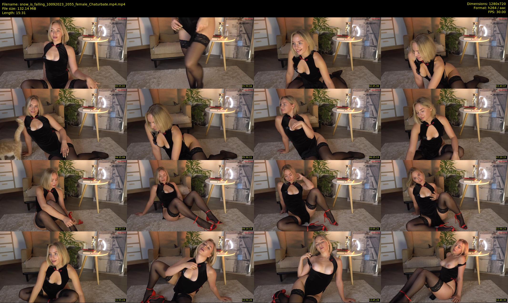 snow_is_falling — 16 minute Chaturbate female cam show recording, 720p, Sep 10, 2023