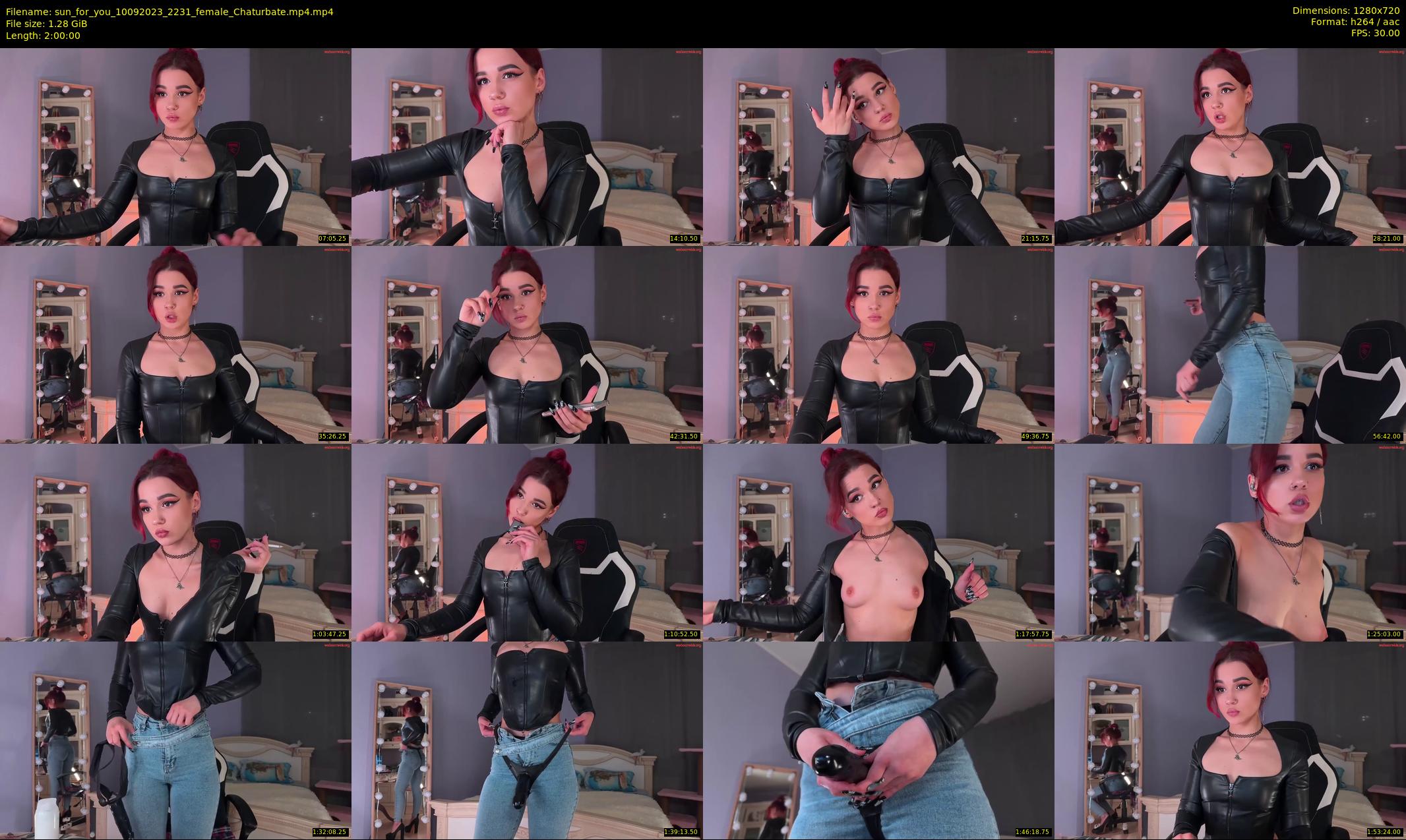 sun_for_you — 120 minute Chaturbate female cam show recording, 720p, Sep 10, 2023