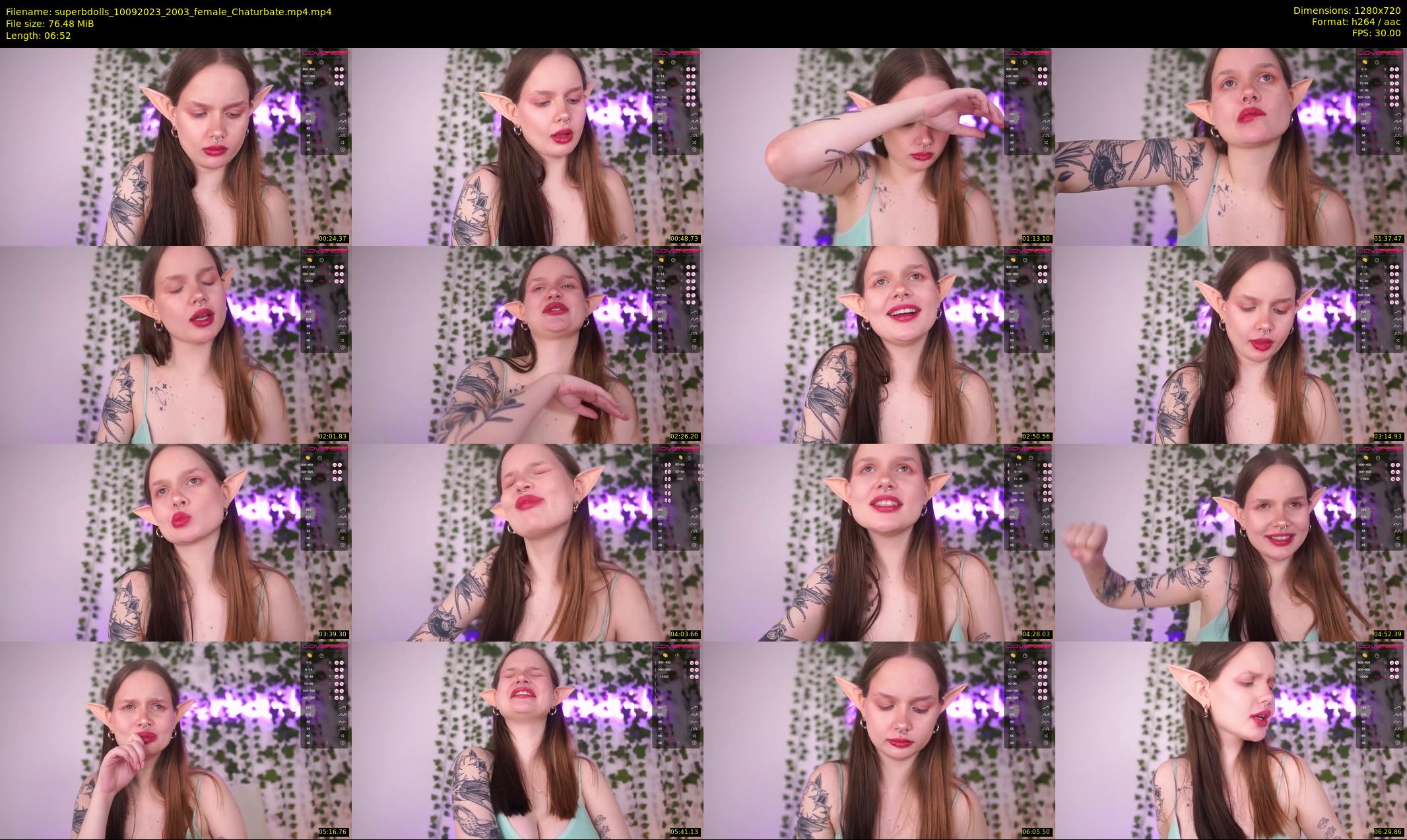 superbdolls — 7 minute Chaturbate couple cam show recording, 720p, Sep 10, 2023