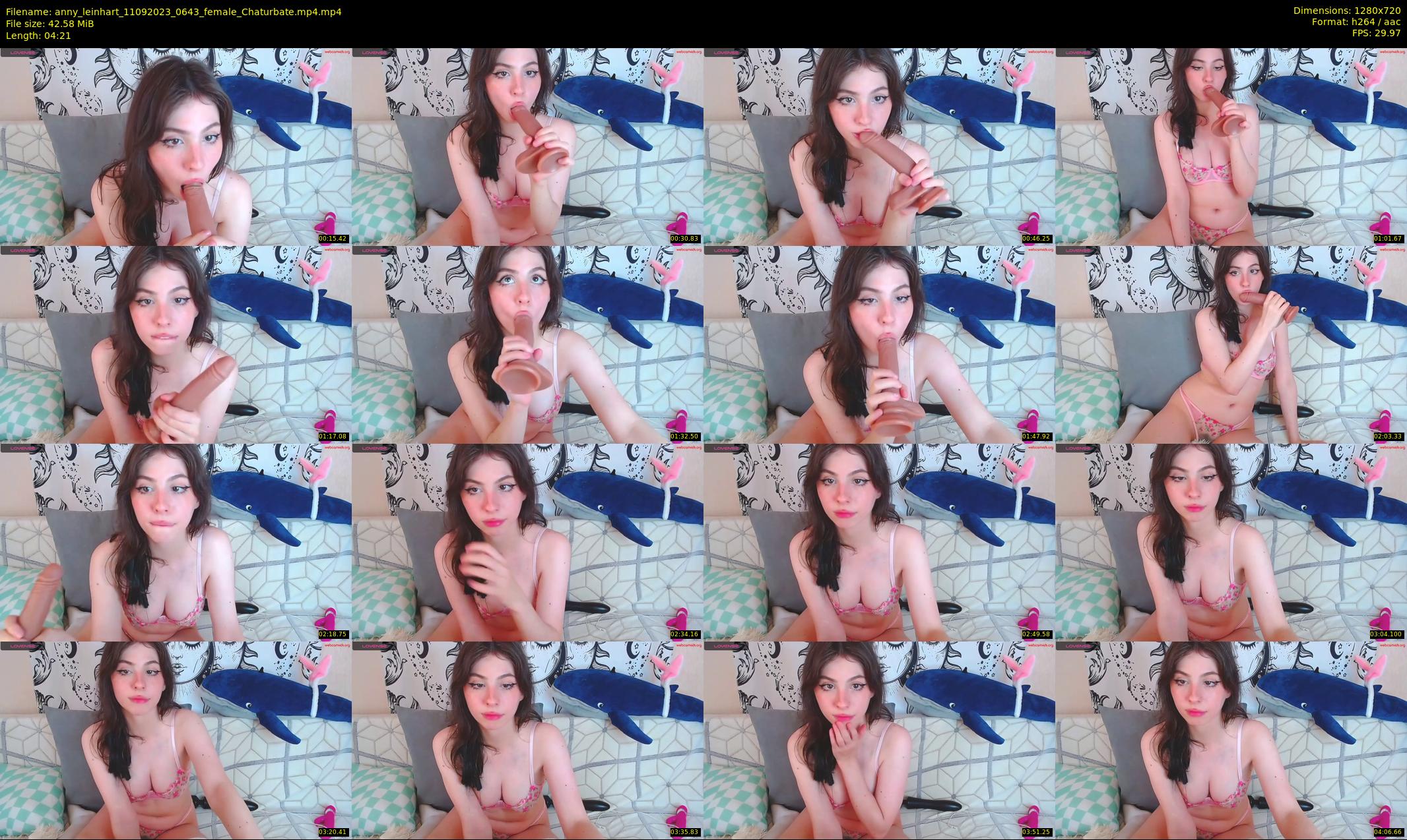 anny_leinhart — 5 minute Chaturbate female cam show recording, 720p, Sep 11, 2023