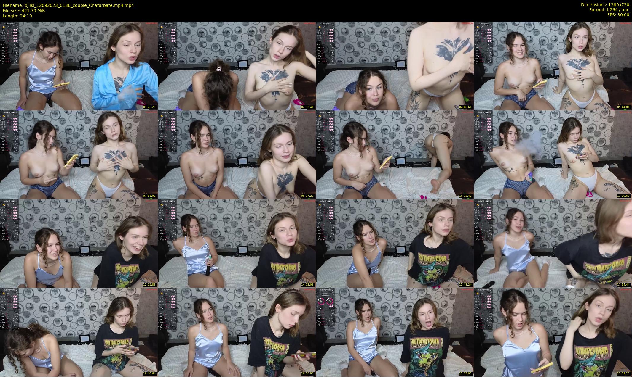 bjliki — 25 minute Chaturbate couple cam show recording, 720p, Sep 12, 2023