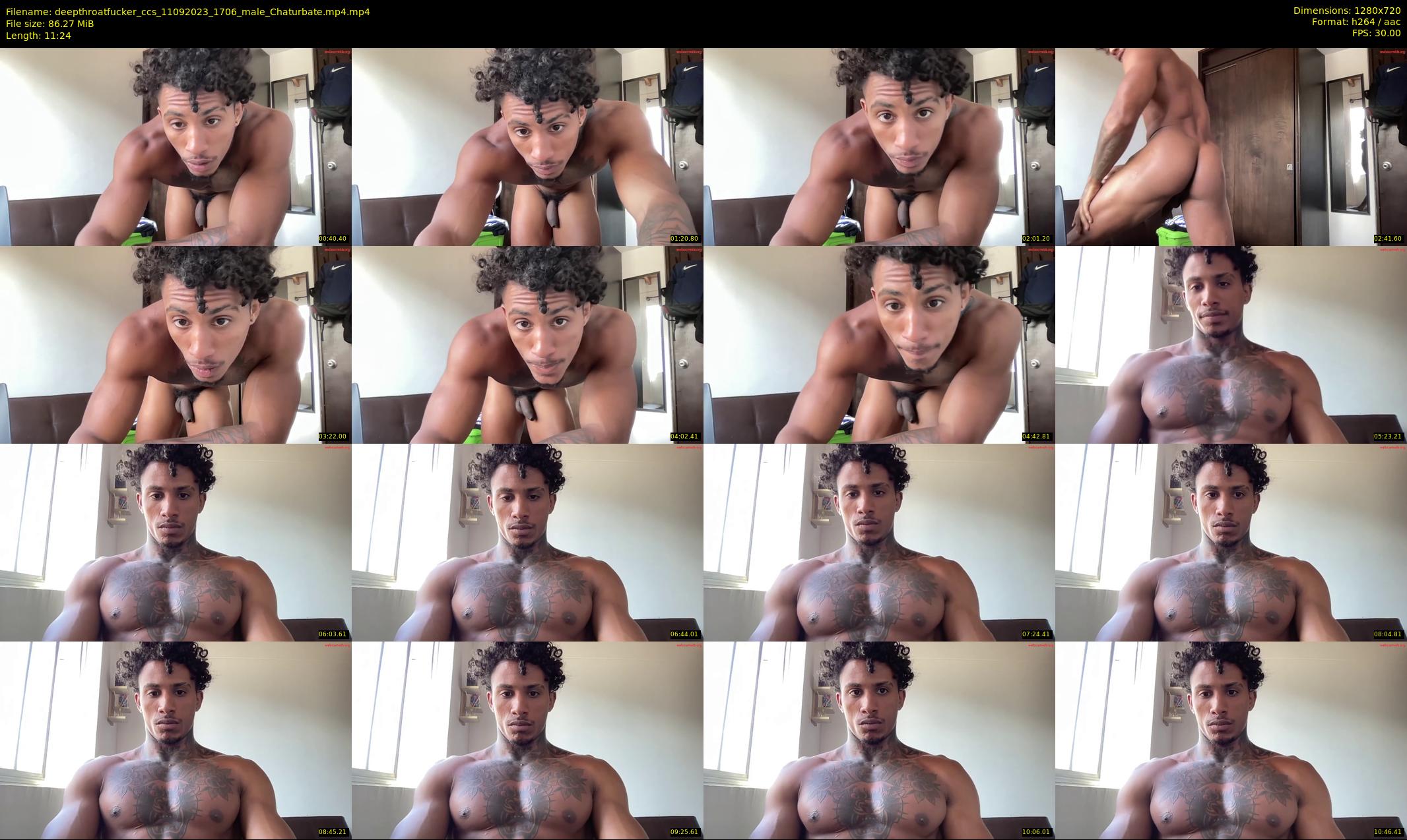deepthroatfucker_ccs — 12 minute Chaturbate male cam show recording, 720p, Sep 11, 2023