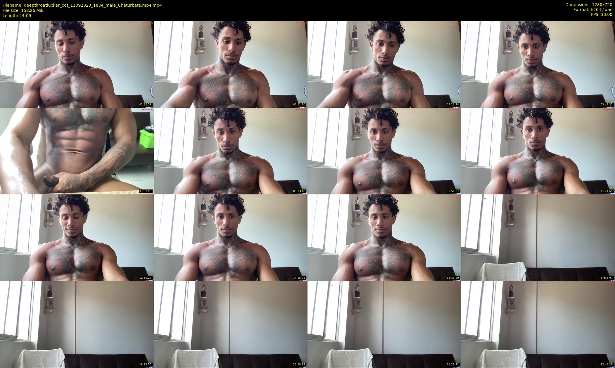 deepthroatfucker_ccs — 25 minute Chaturbate male cam show recording, 720p, Sep 11, 2023