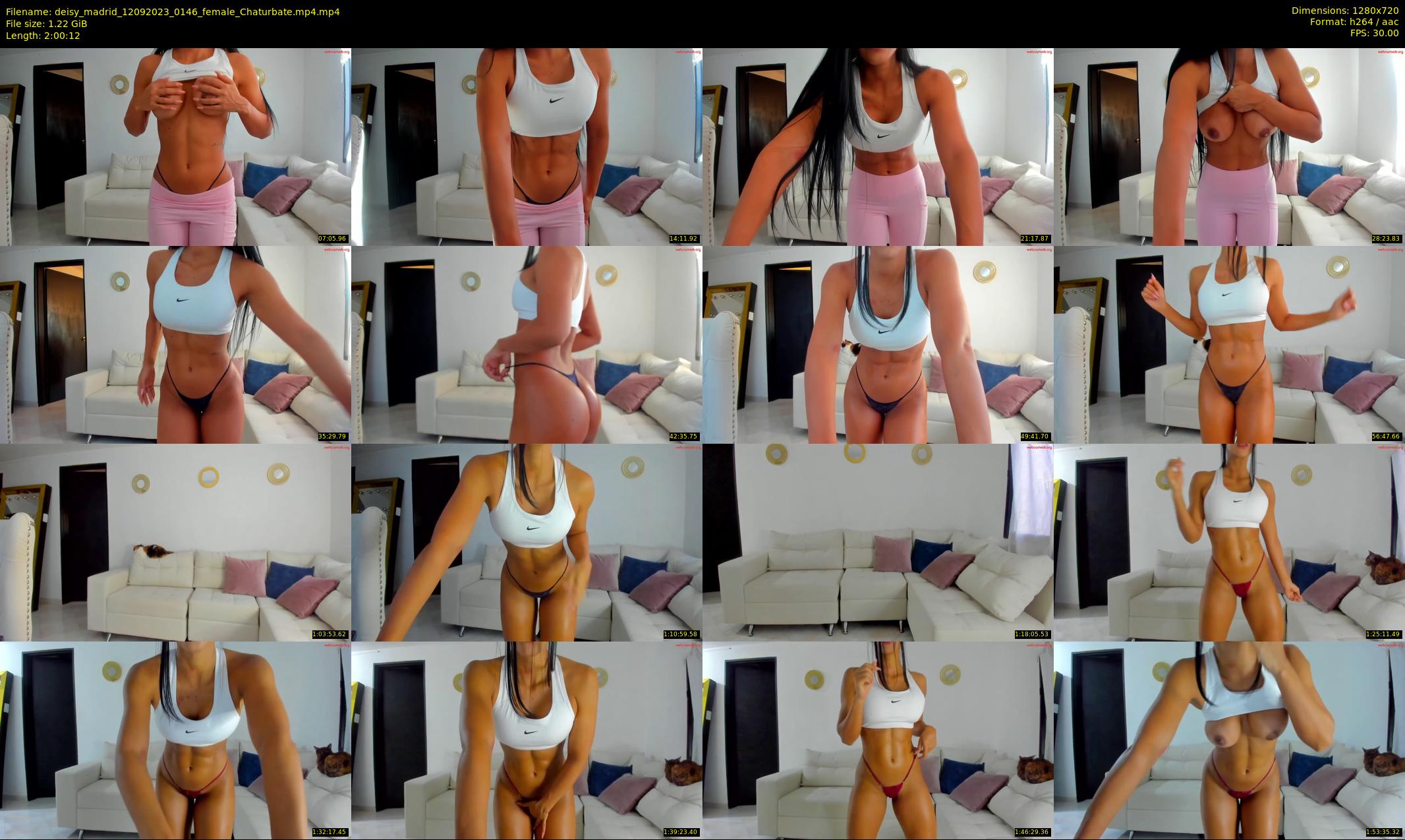 deisy_madrid — 121 minute Chaturbate female cam show recording, 720p, Sep 12, 2023