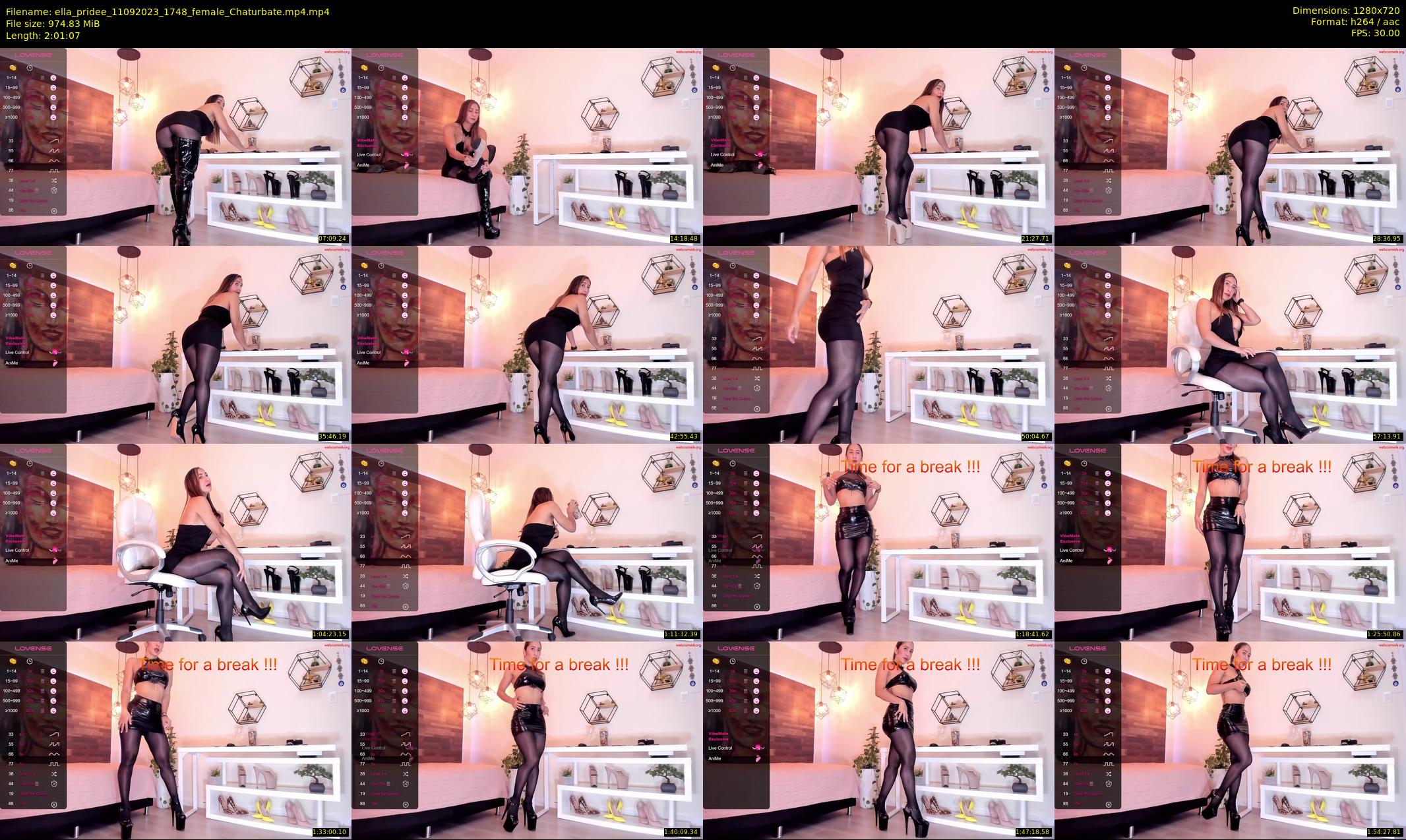 ella_pridee — 122 minute Chaturbate female cam show recording, 720p, Sep 11, 2023