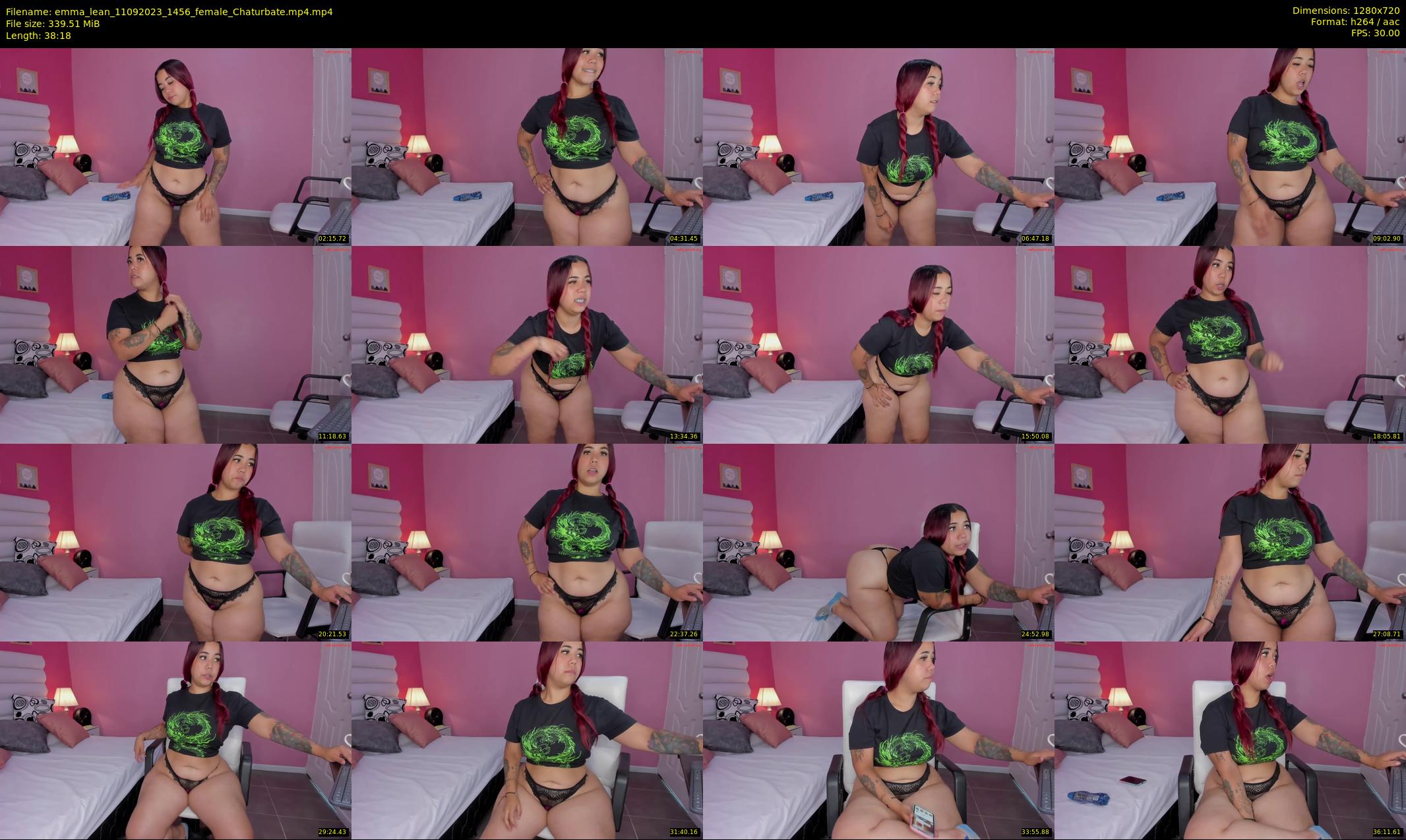 emma_lean — 39 minute Chaturbate female cam show recording, 720p, Sep 11, 2023