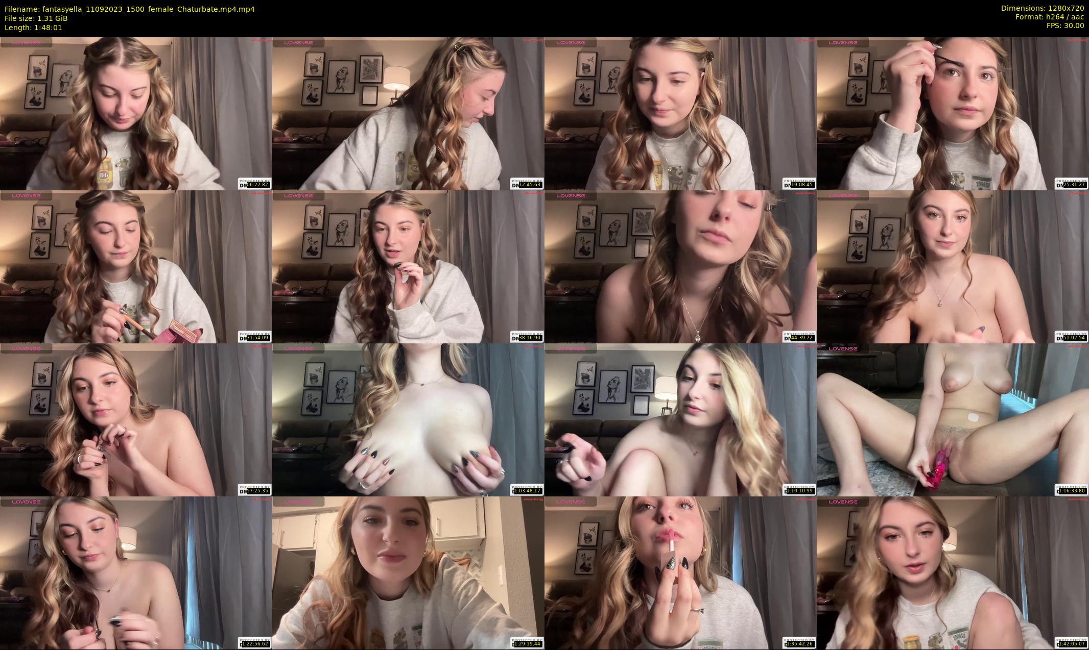 fantasyella — 109 minute Chaturbate female cam show recording, 720p, Sep 11, 2023