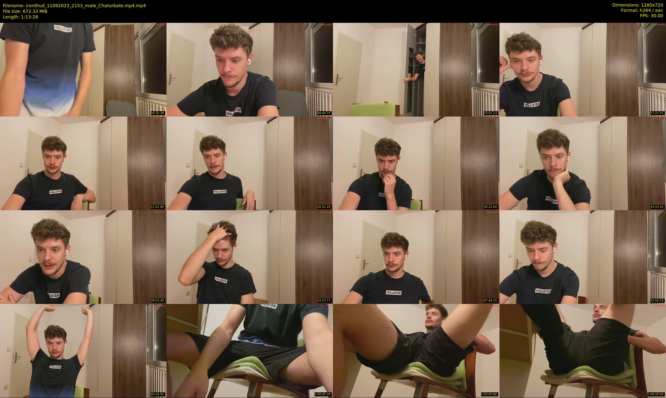 ironthud — 74 minute Chaturbate male cam show recording, 720p, Sep 11, 2023