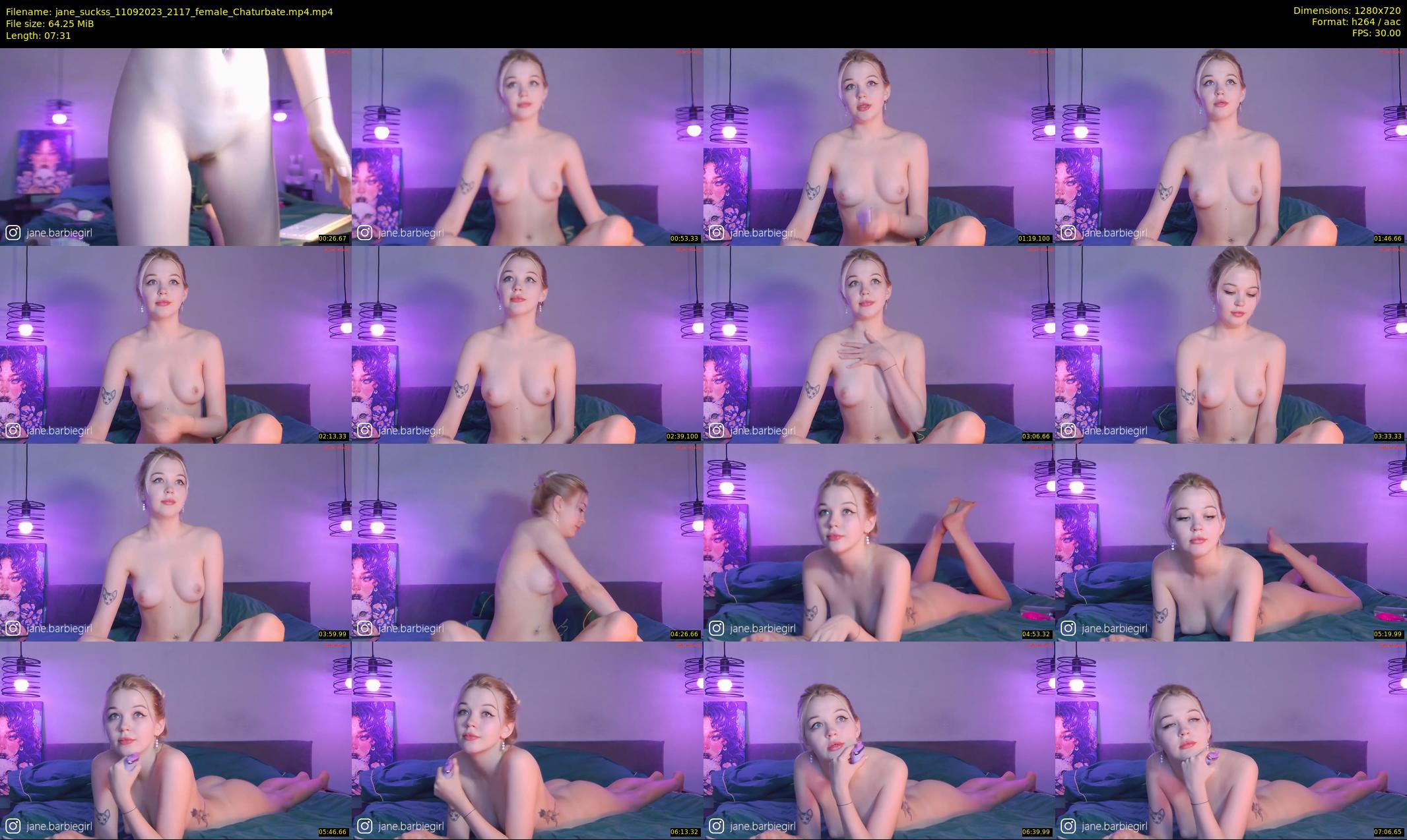jane_suckss — 8 minute Chaturbate female cam show recording, 720p, Sep 11, 2023