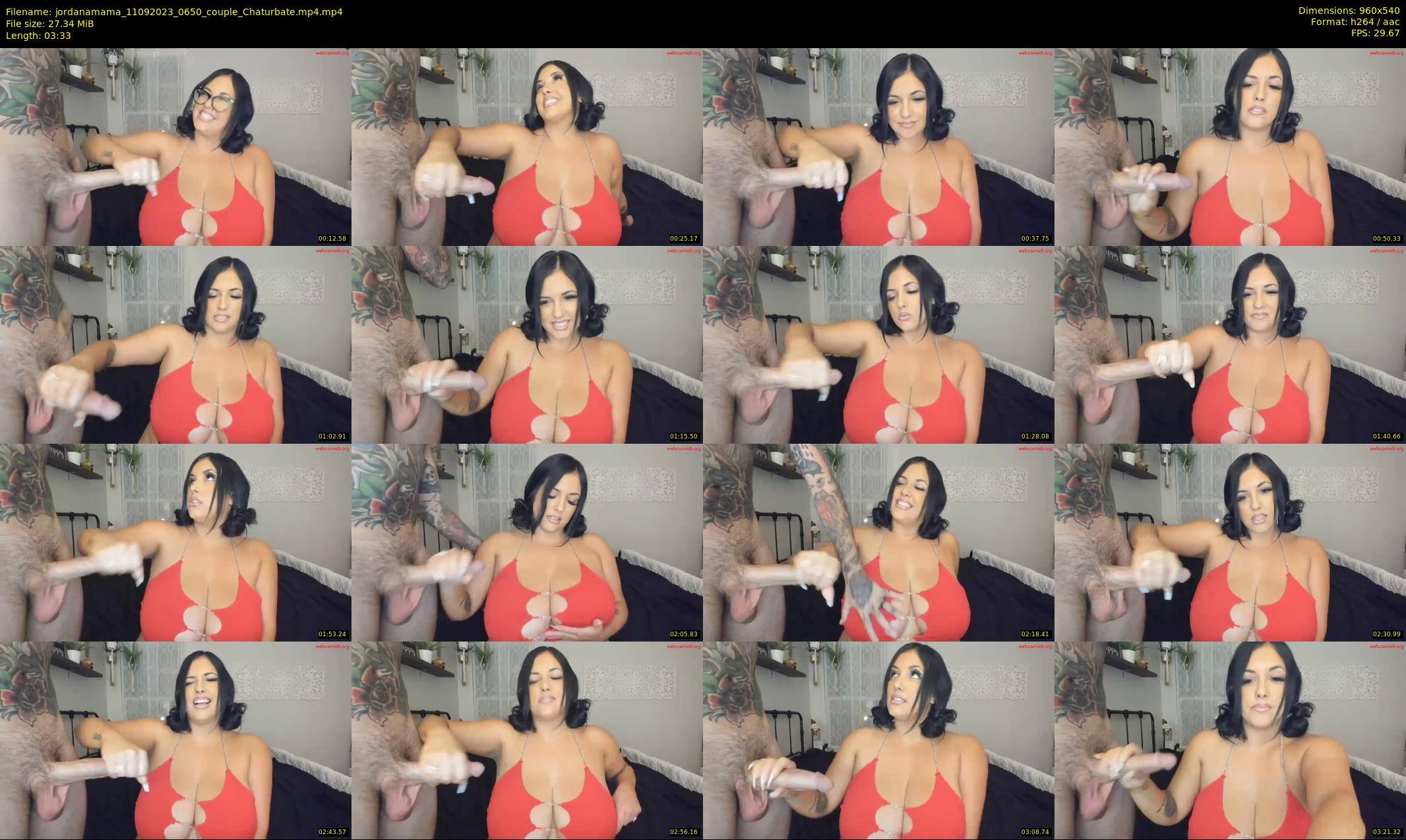 jordanamama — 4 minute Chaturbate couple cam show recording, 480p, Sep 11, 2023