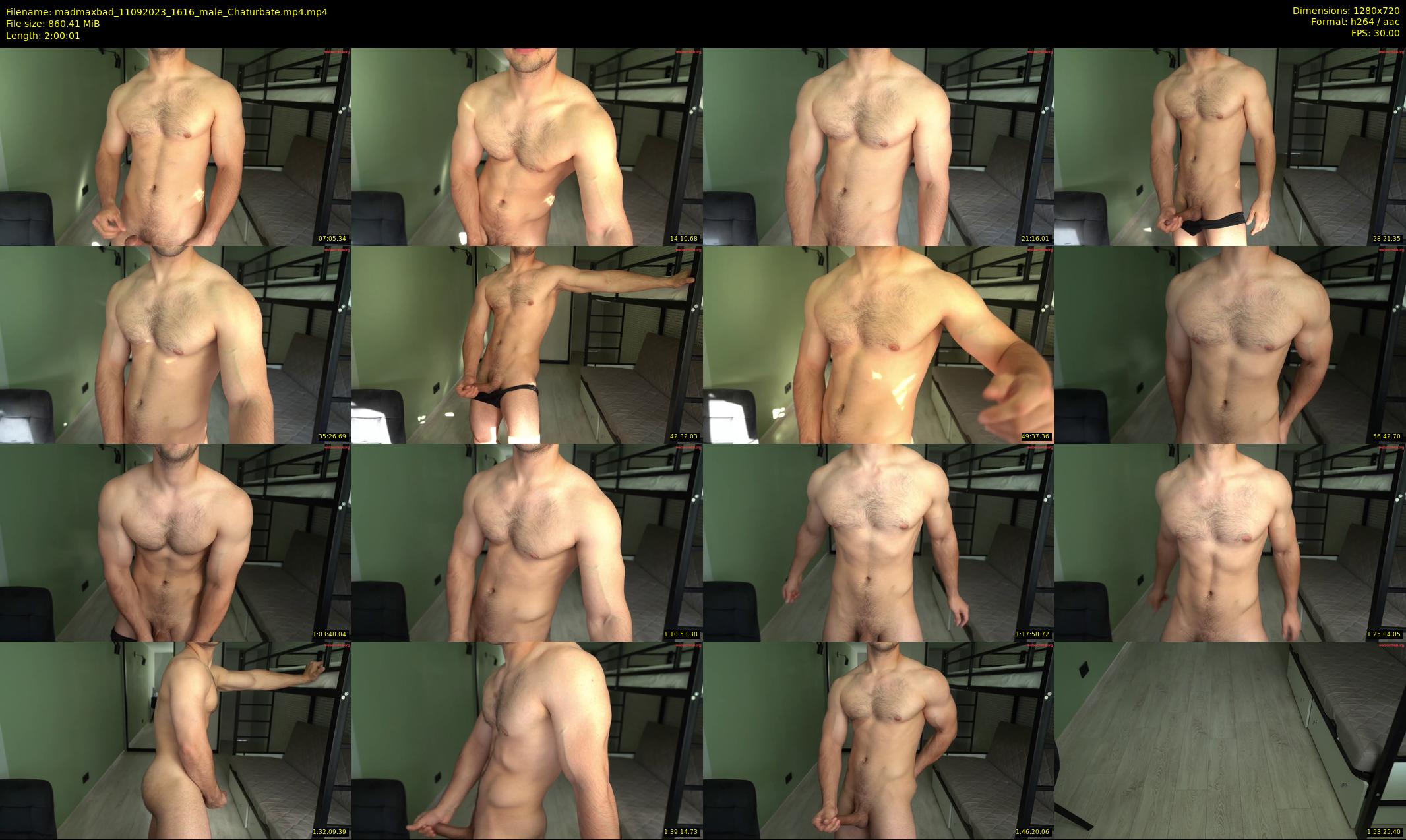 madmaxbad — 121 minute Chaturbate male cam show recording, 720p, Sep 11, 2023