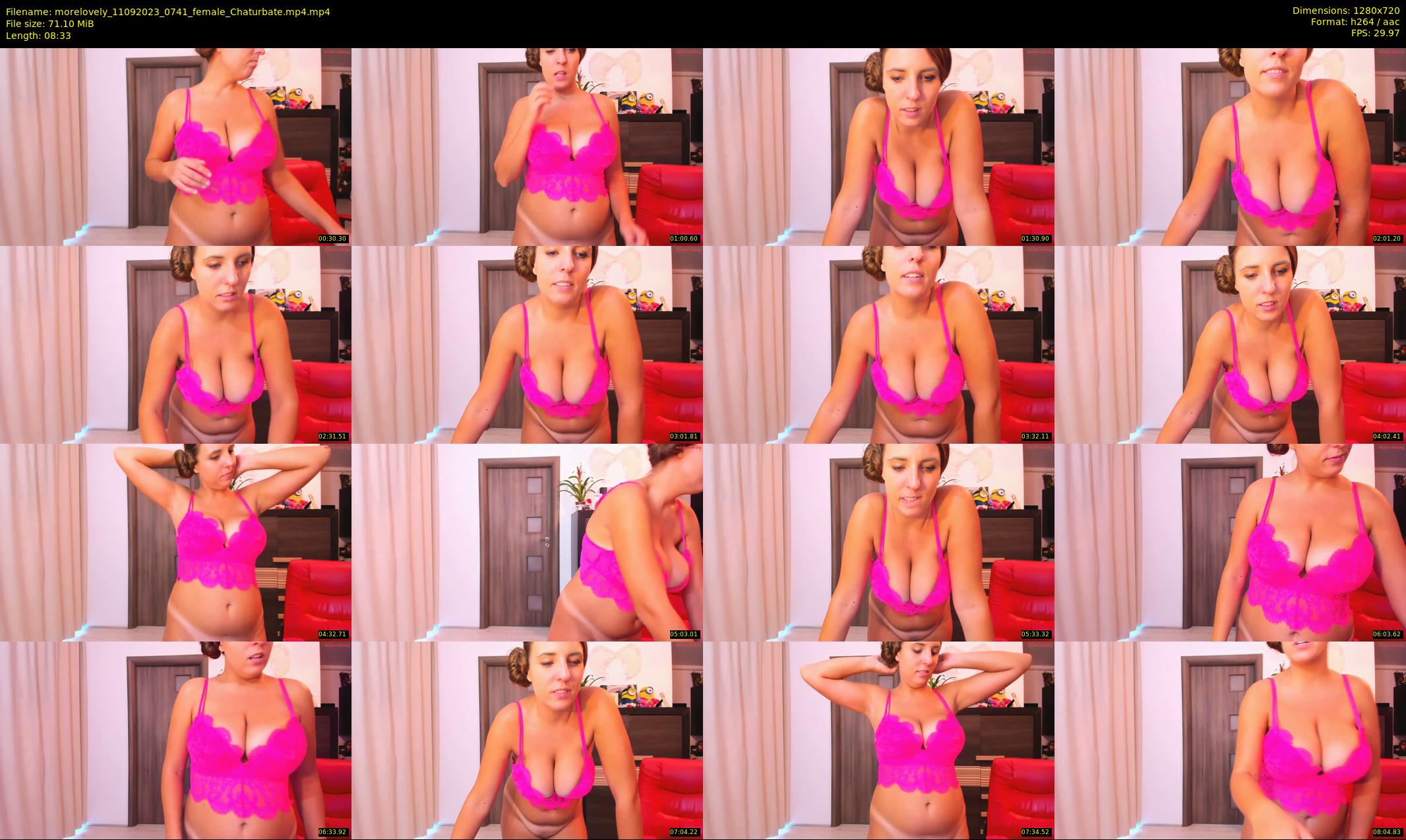 morelovely — 9 minute Chaturbate female cam show recording, 720p, Sep 11, 2023