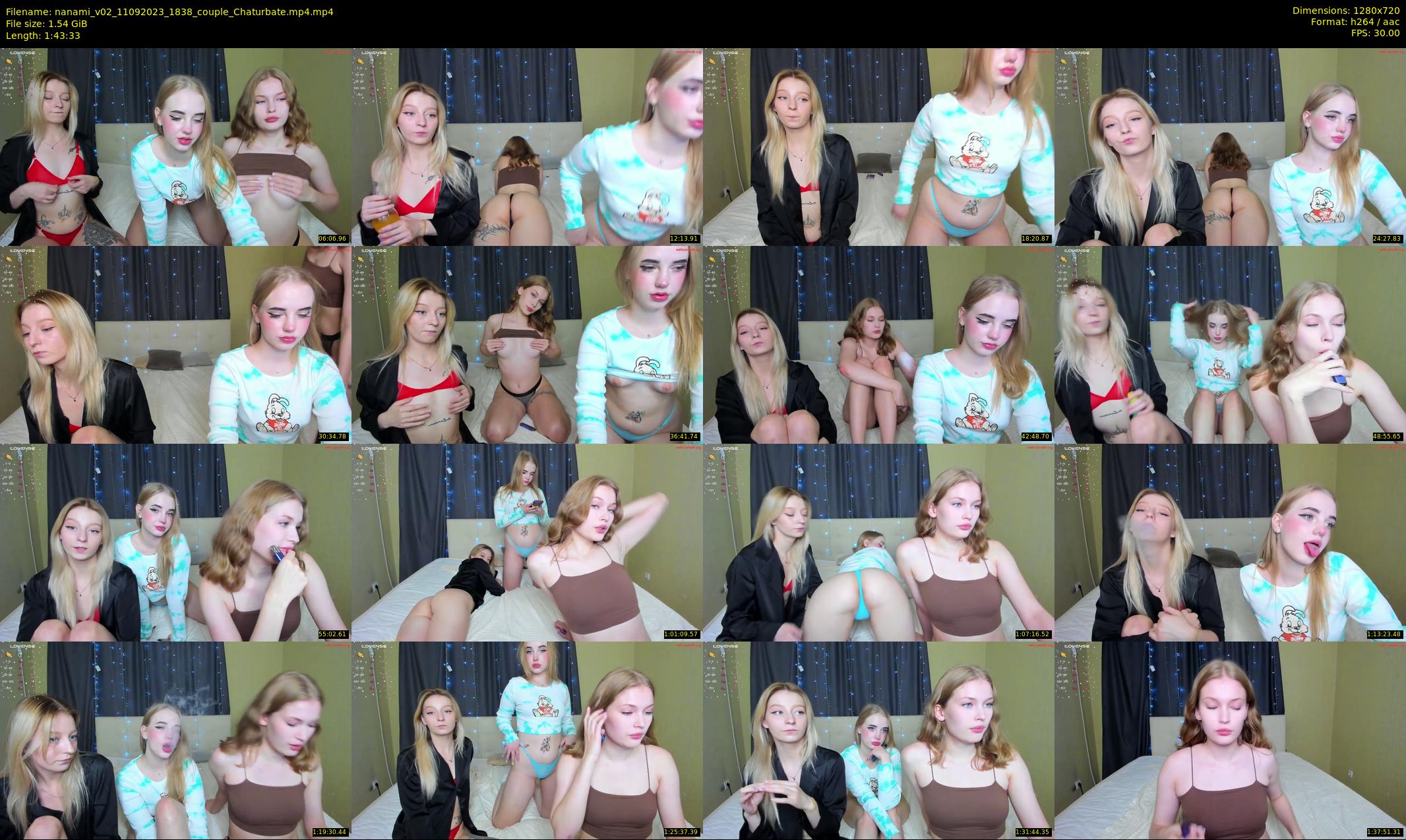 nanami_v02 — 104 minute Chaturbate couple cam show recording, 720p, Sep 11, 2023