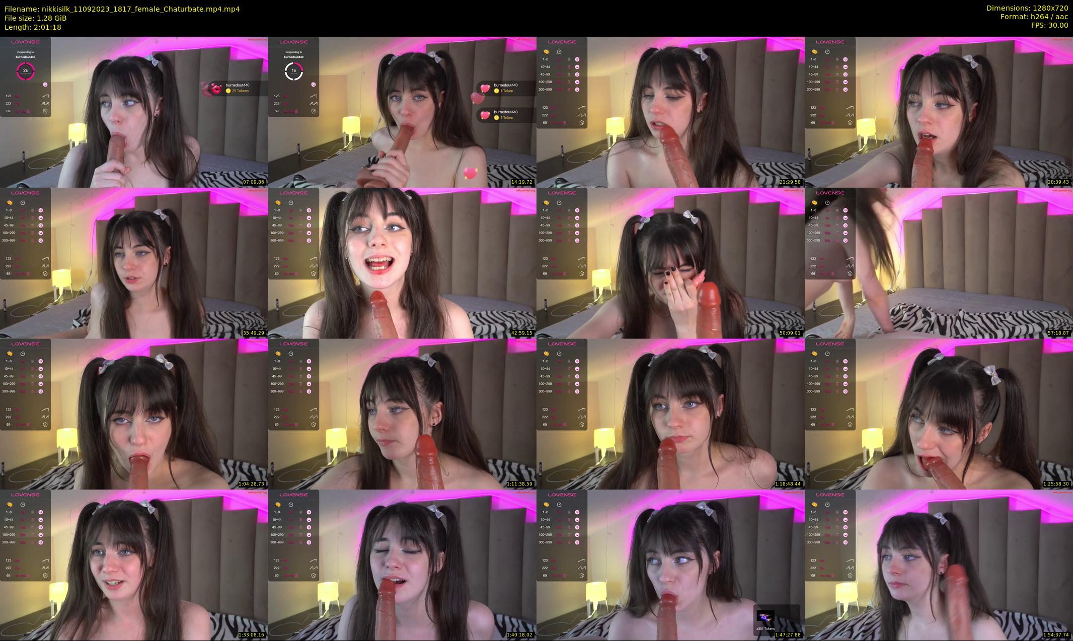 nikkisilk — 122 minute Chaturbate female cam show recording, 720p, Sep 11, 2023