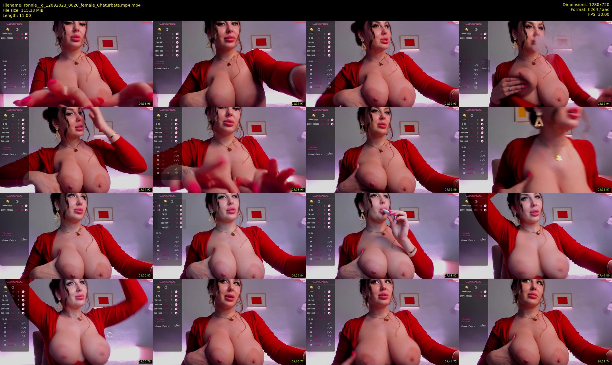 ronnie__g — 11 minute Chaturbate female cam show recording, 720p, Sep 12, 2023