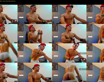 santin_seans — 35 minute Chaturbate male cam show recording, 720p, Sep 11, 2023