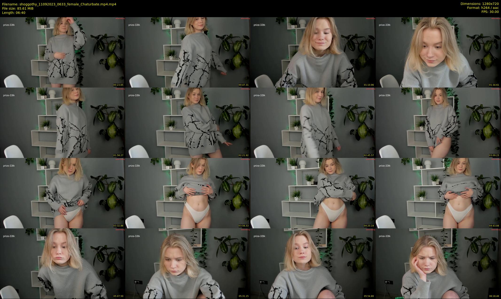 shoggothy — 7 minute Chaturbate female cam show recording, 720p, Sep 11, 2023