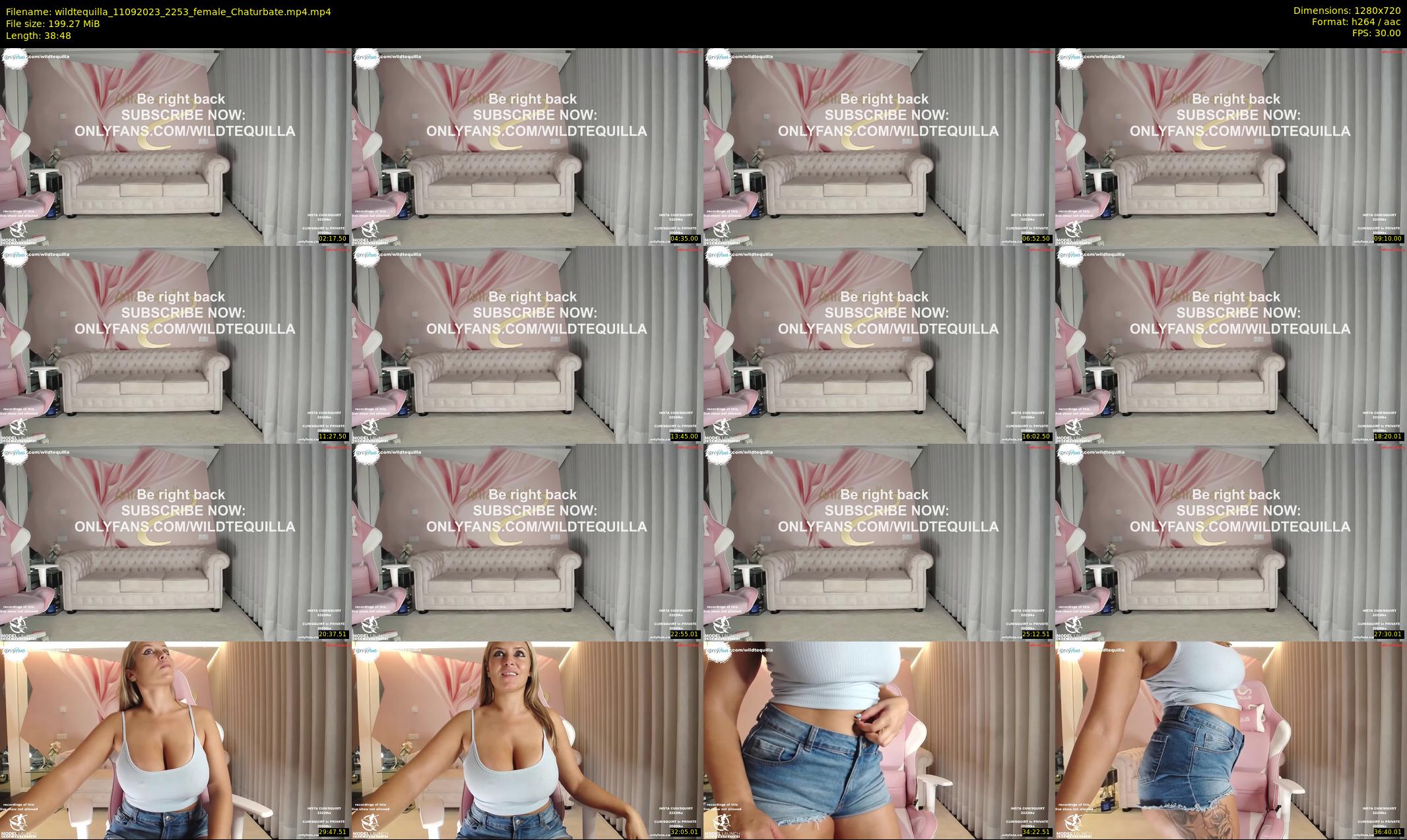 wildtequilla — 39 minute Chaturbate couple cam show recording, 720p, Sep 11, 2023