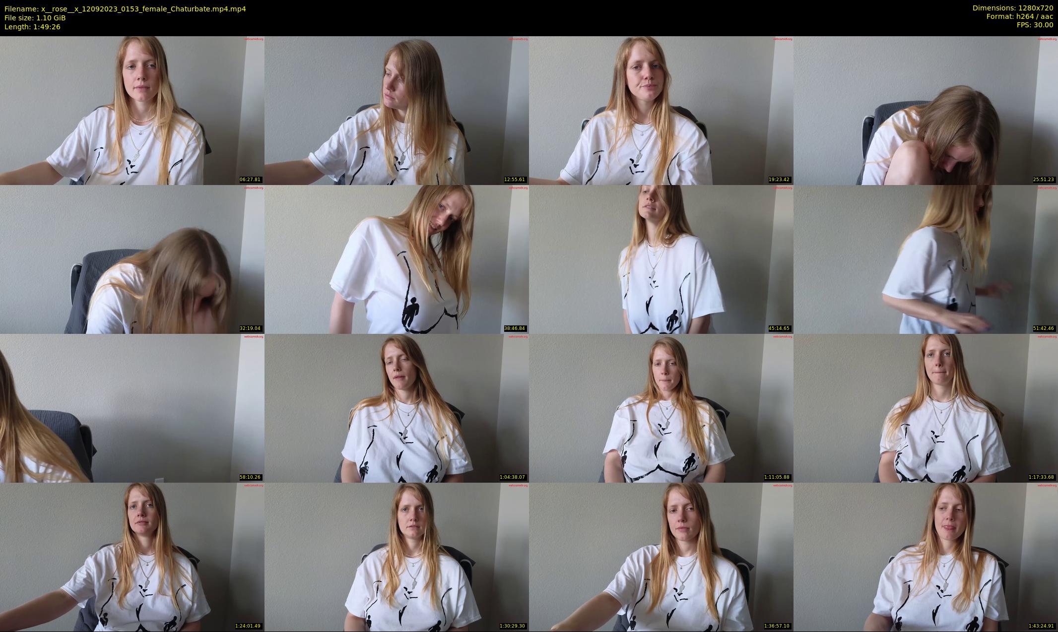x__rose__x — 110 minute Chaturbate female cam show recording, 720p, Sep 12, 2023