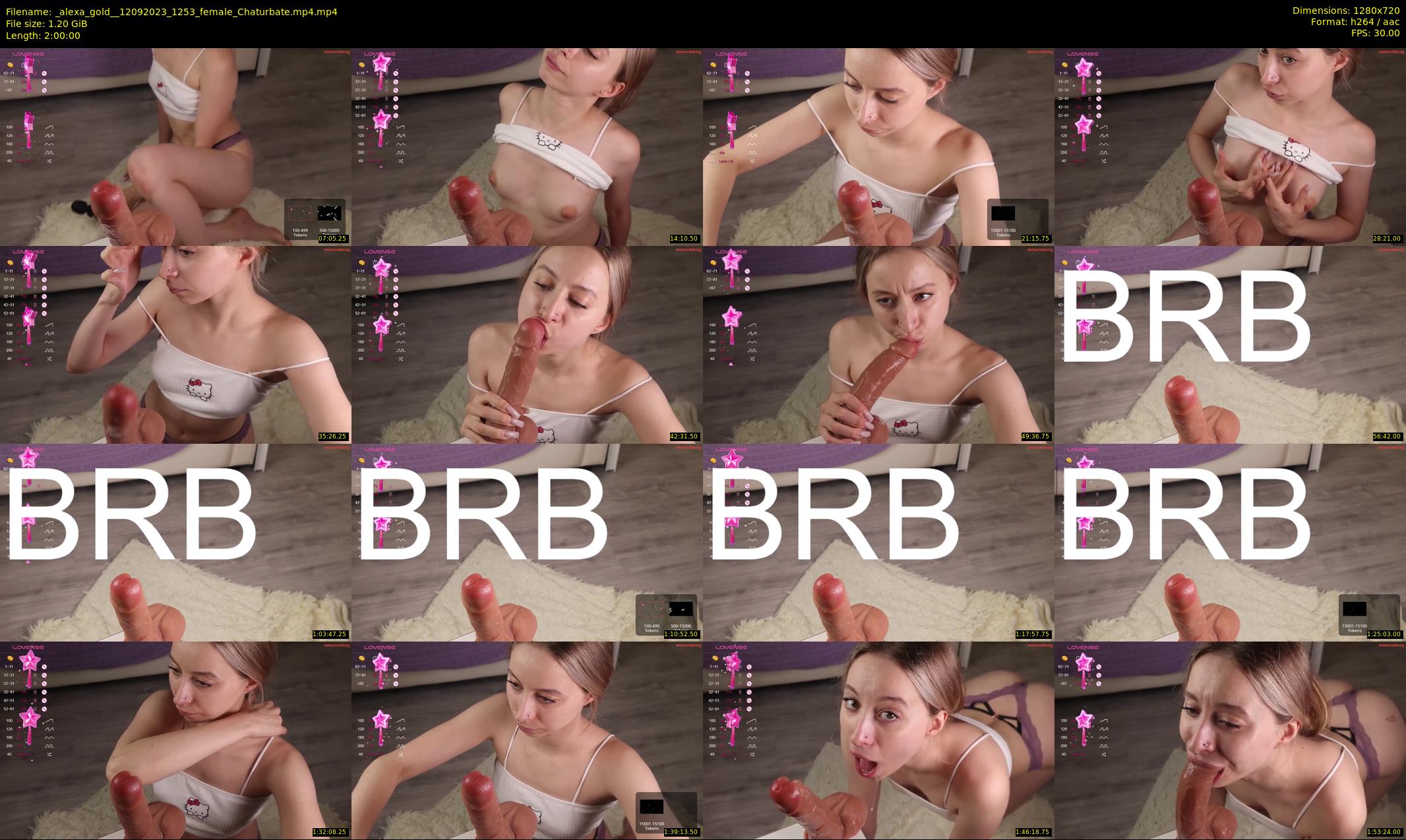 _alexa_gold_ — 120 minute Chaturbate female cam show recording, 720p, Sep 12, 2023