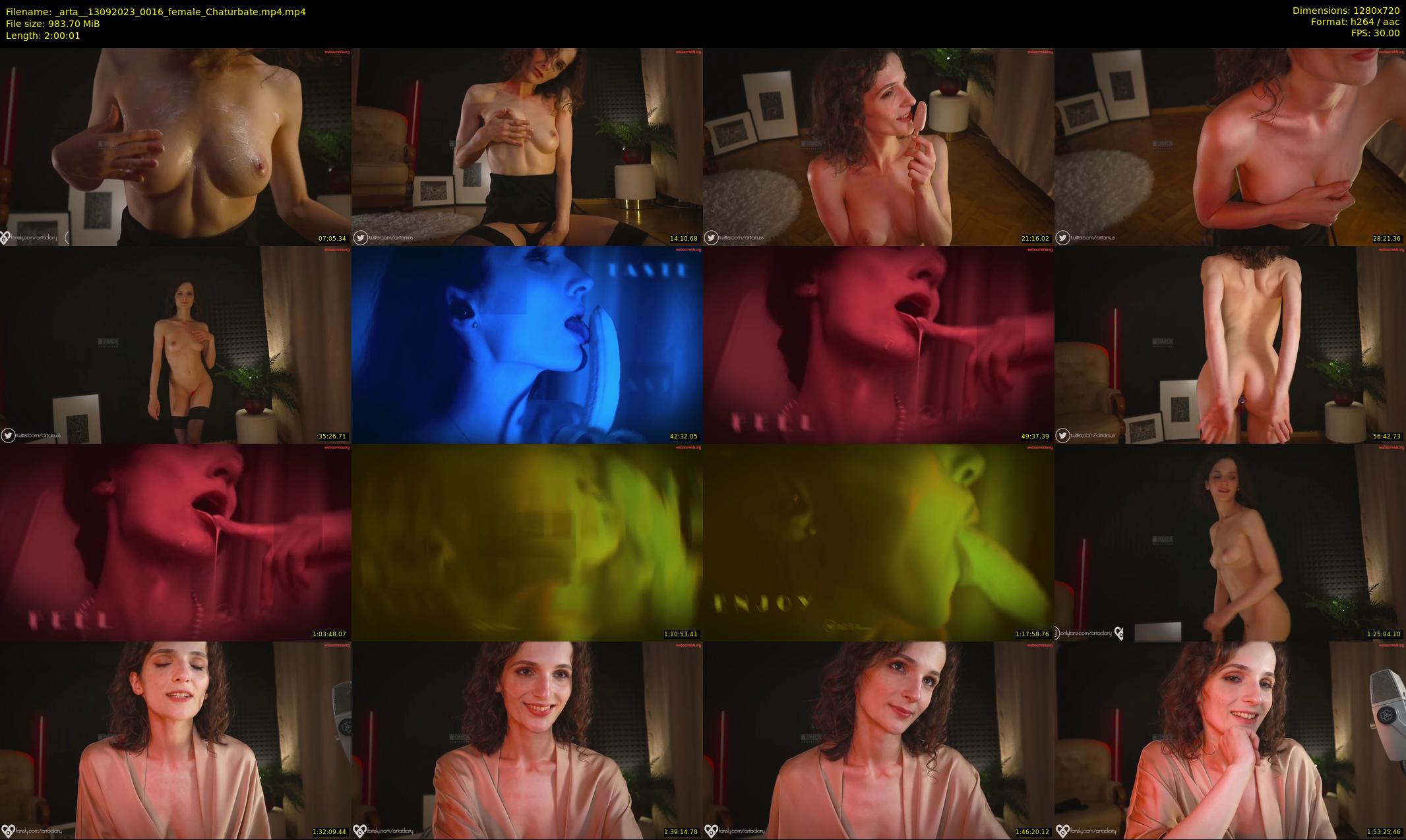 _arta_ — 121 minute Chaturbate female cam show recording, 720p, Sep 13, 2023