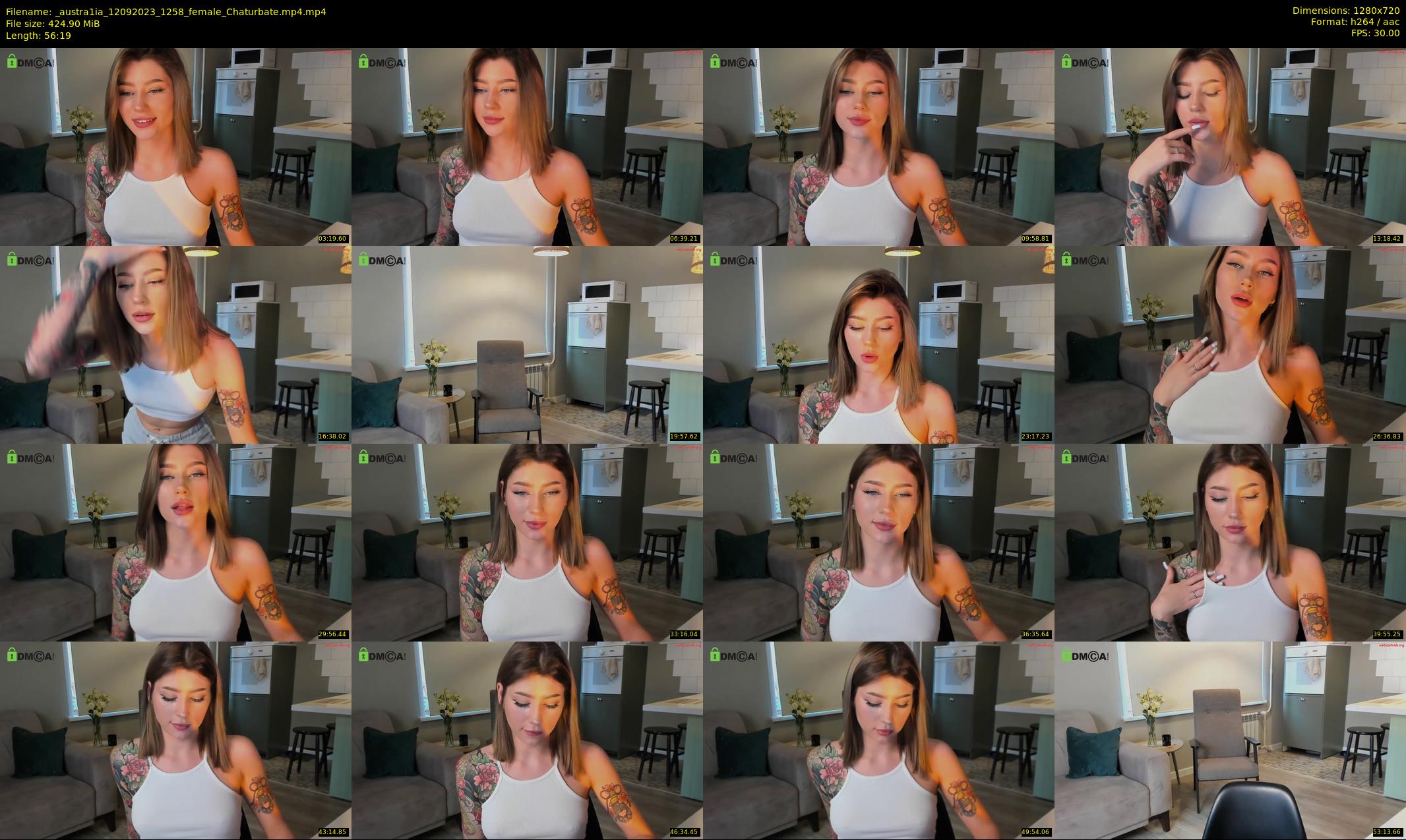 _austra1ia — 57 minute Chaturbate female cam show recording, 720p, Sep 12, 2023