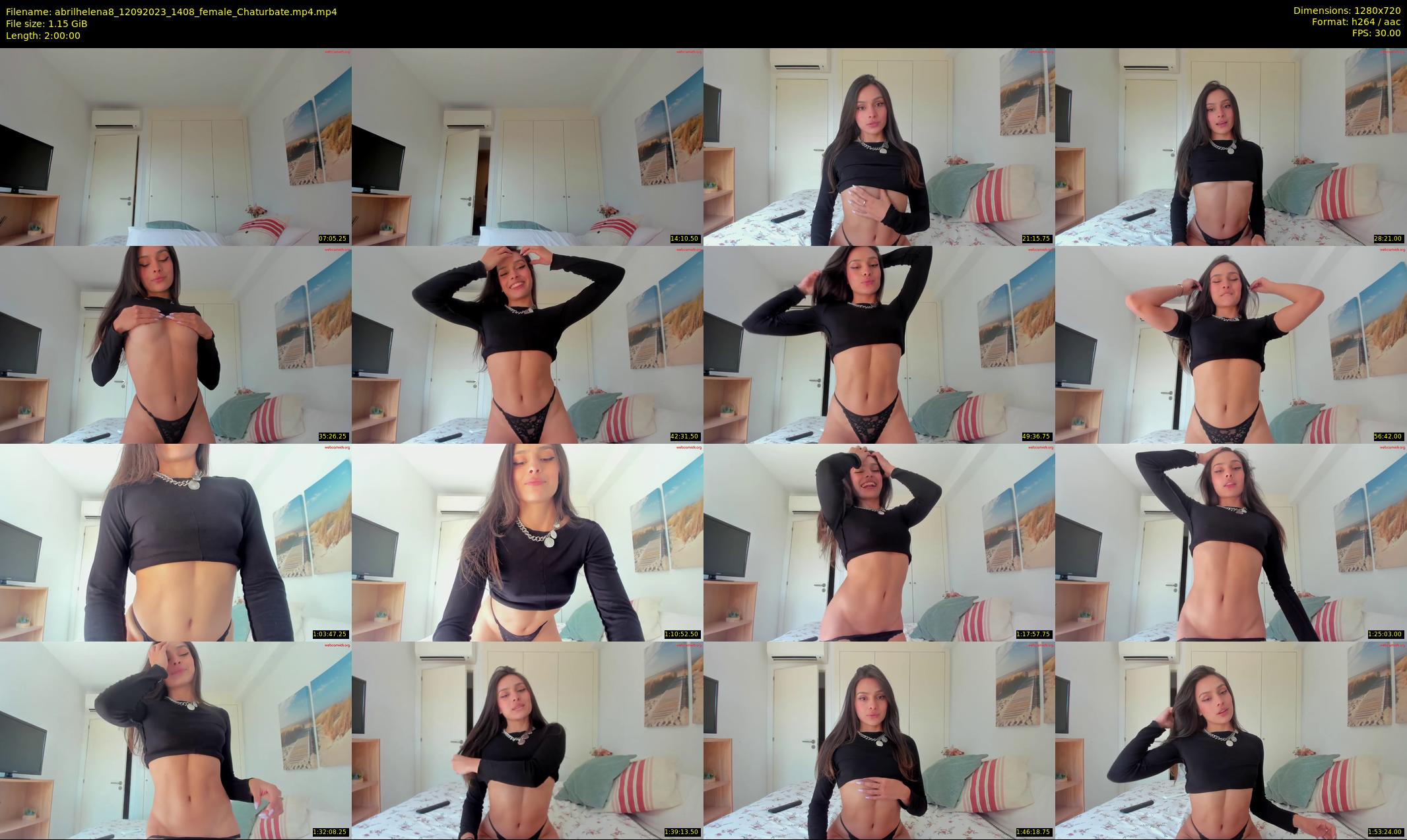 abrilhelena8 — 120 minute Chaturbate female cam show recording, 720p, Sep 12, 2023