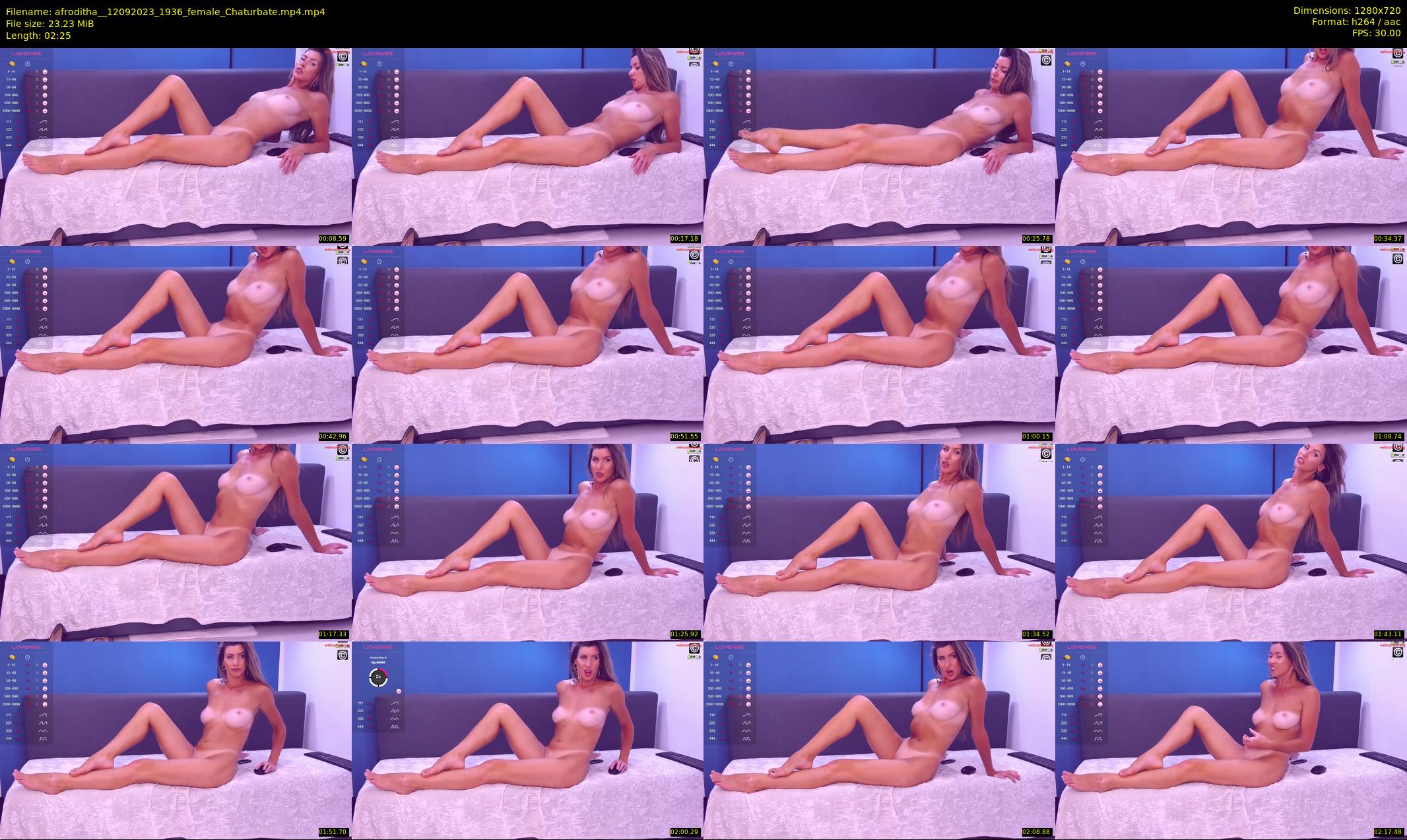 afroditha_ — 3 minute Chaturbate female cam show recording, 720p, Sep 12, 2023