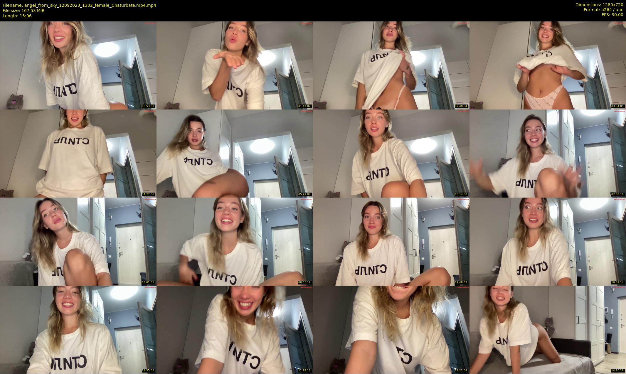 angel_from_sky — 16 minute Chaturbate female cam show recording, 720p, Sep 12, 2023