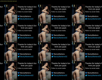 beckymartens — 26 minute Chaturbate female cam show recording, 720p, Sep 12, 2023