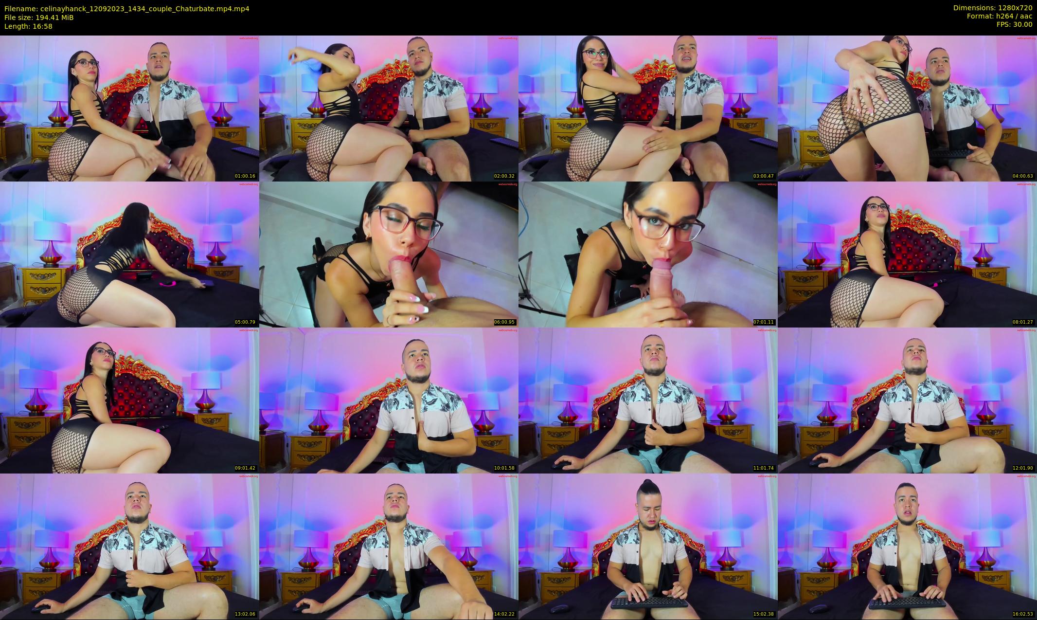 celinayhanck — 17 minute Chaturbate couple cam show recording, 720p, Sep 12, 2023