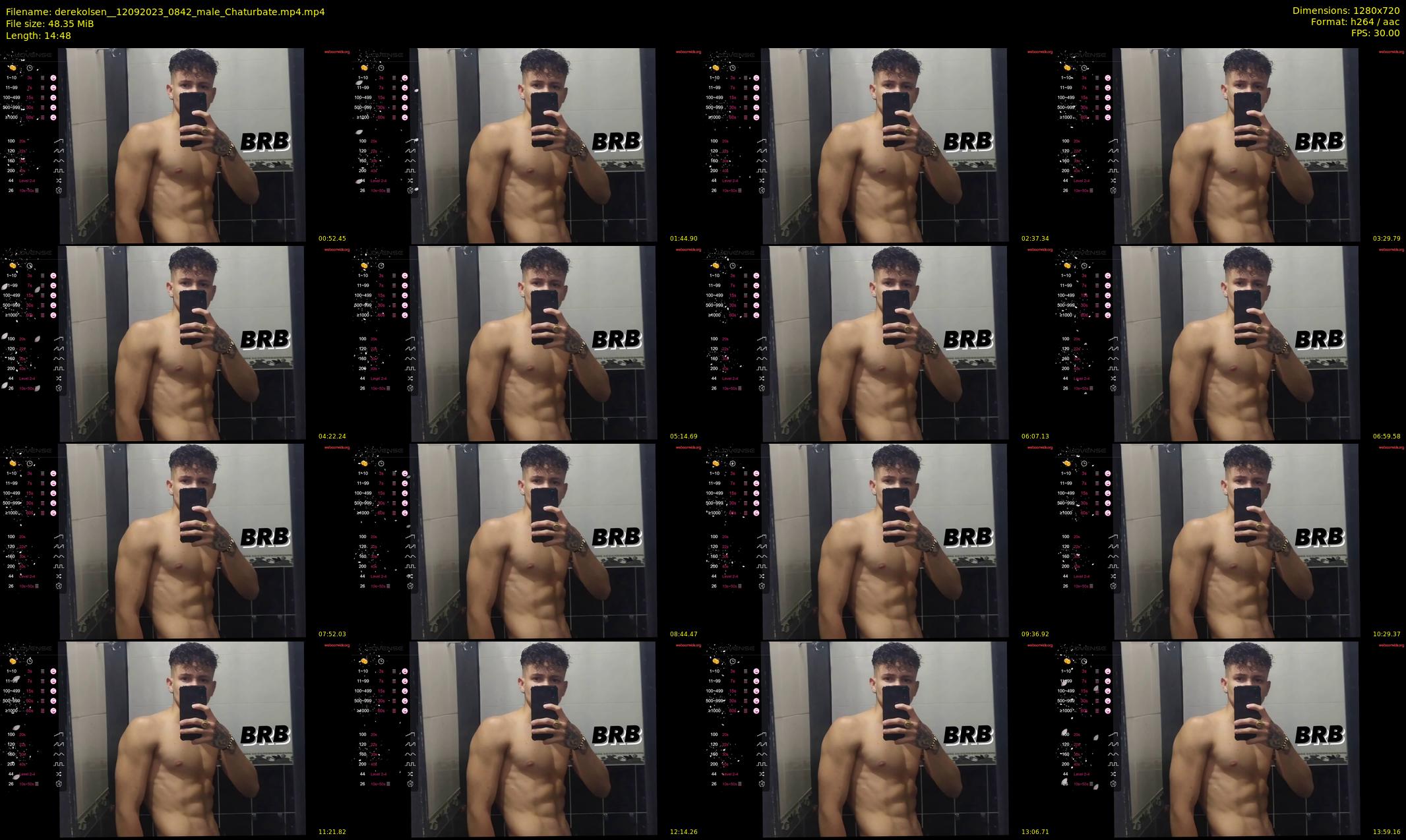 derekolsen_ — 15 minute Chaturbate male cam show recording, 720p, Sep 12, 2023